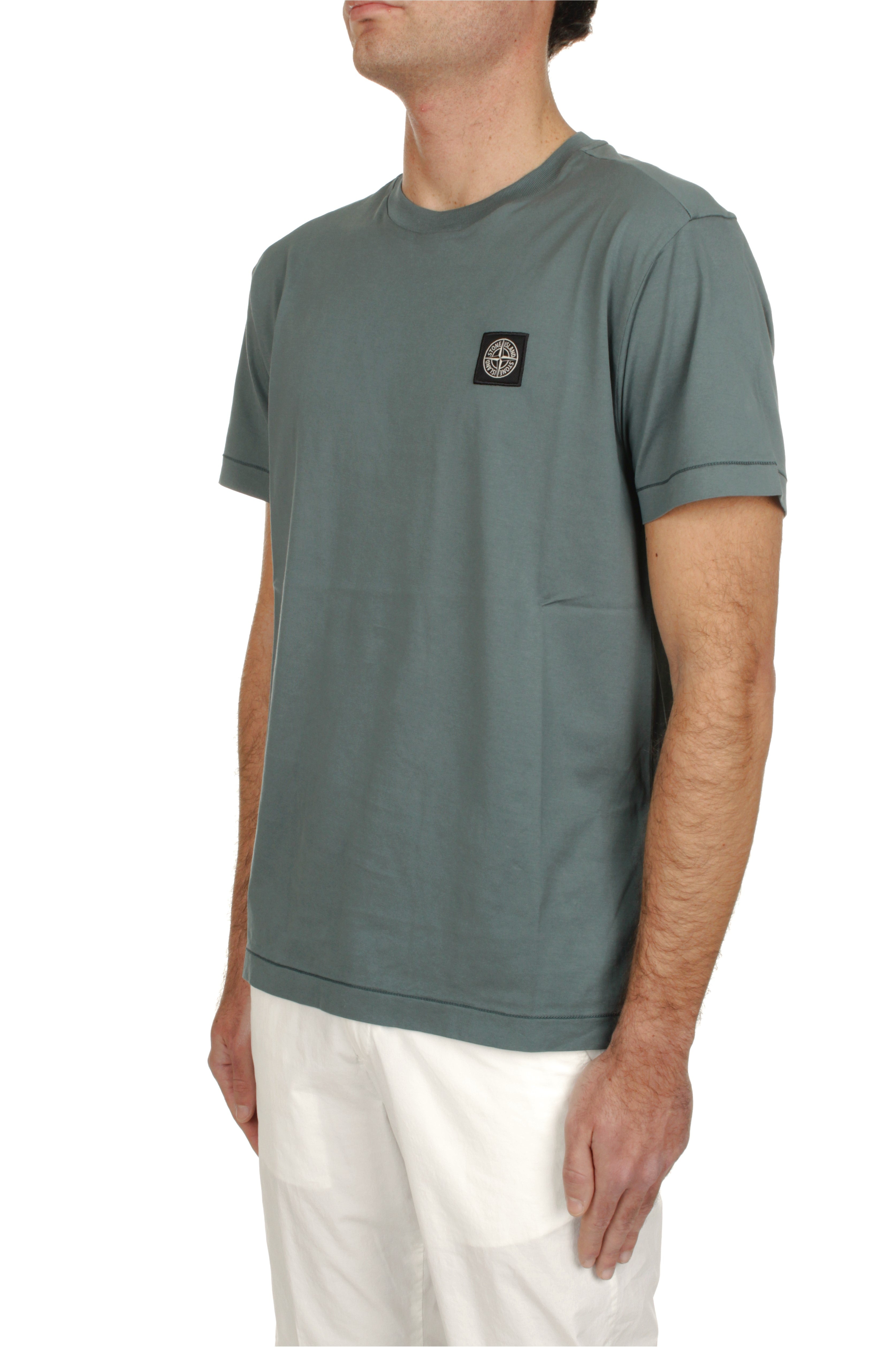 T-SHIRT Verde Stone Island