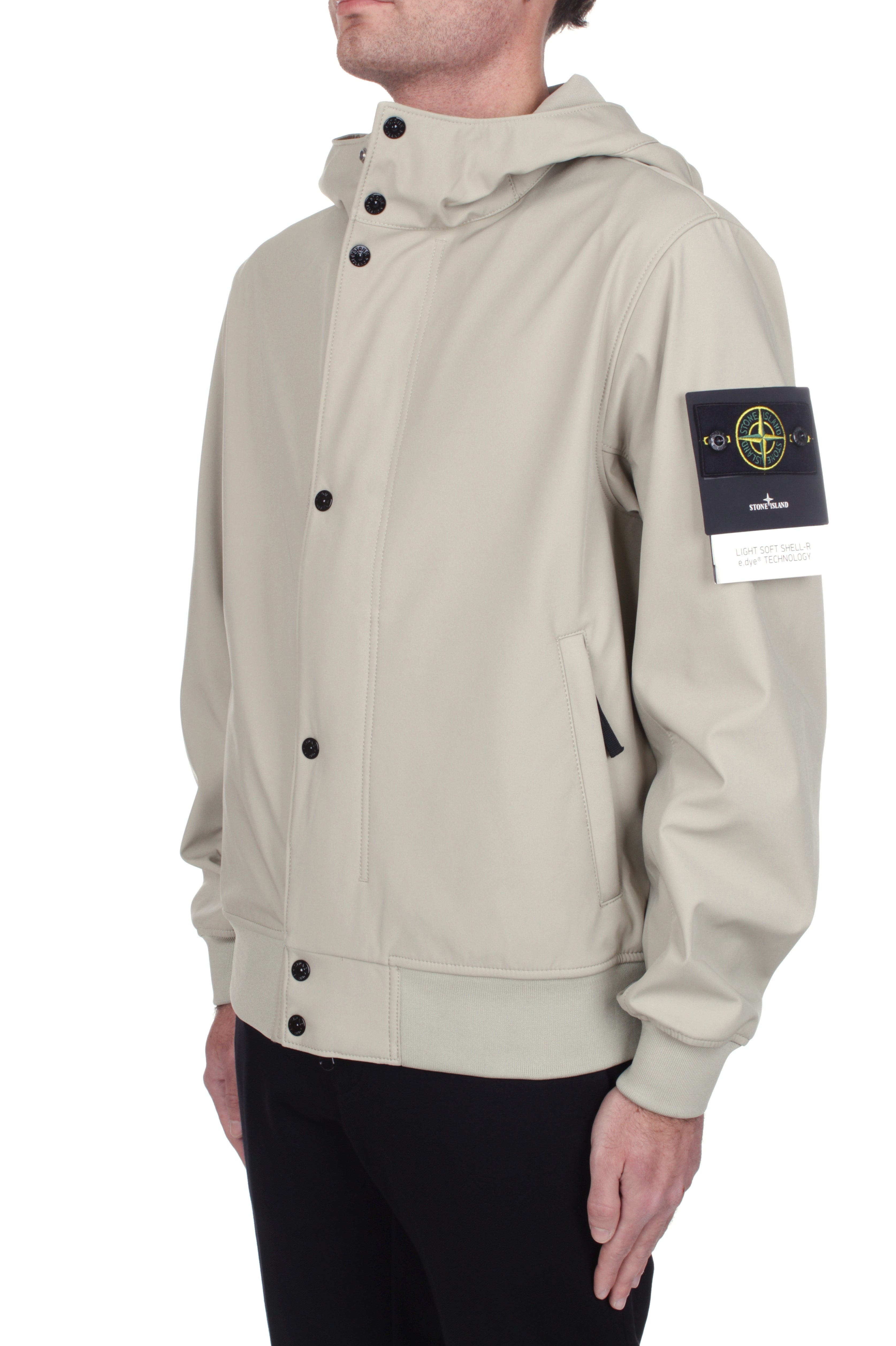 GIACCHE E GIUBBOTTI Beige Stone Island