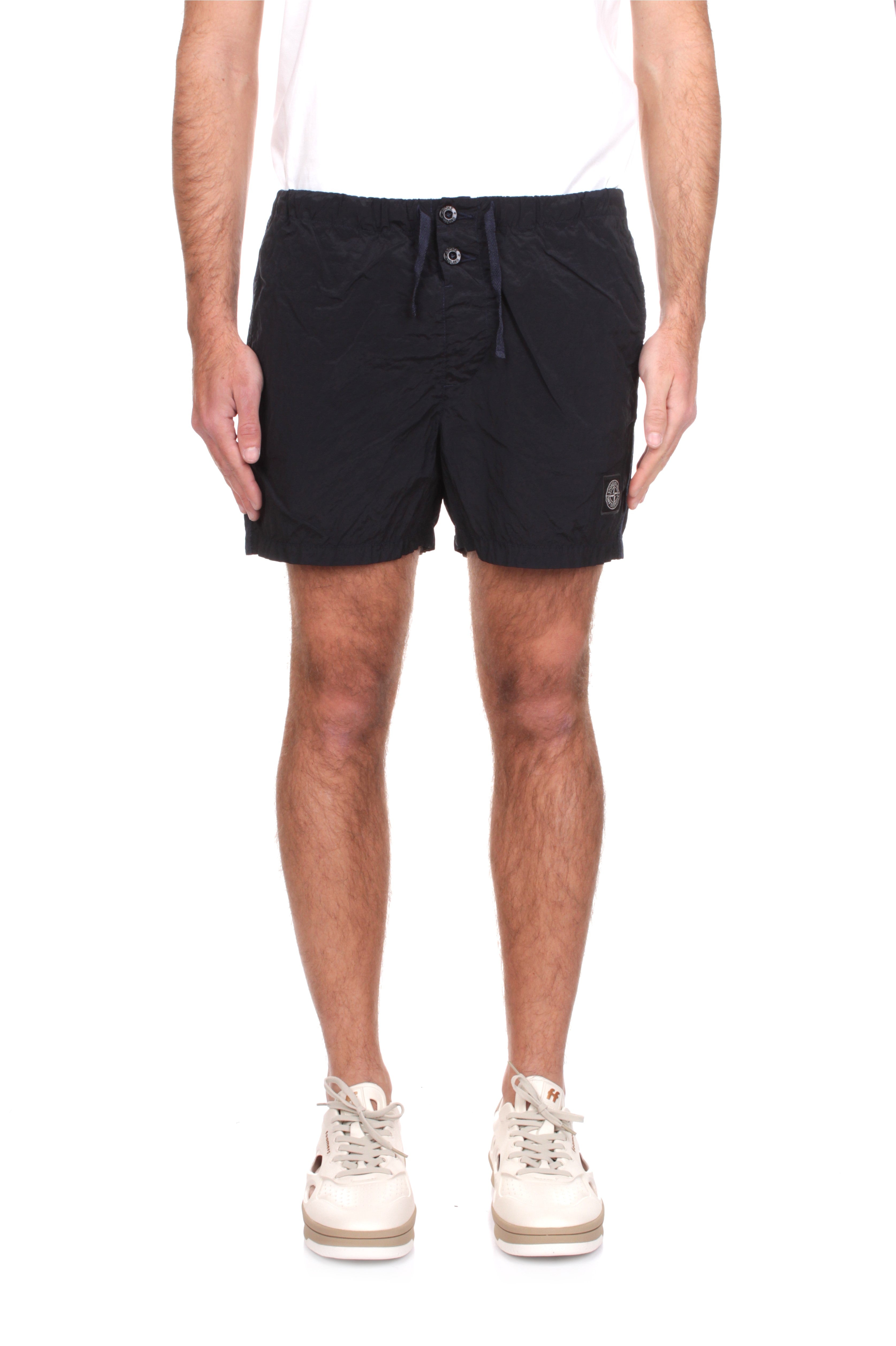 BOXER MARE Blu Stone Island