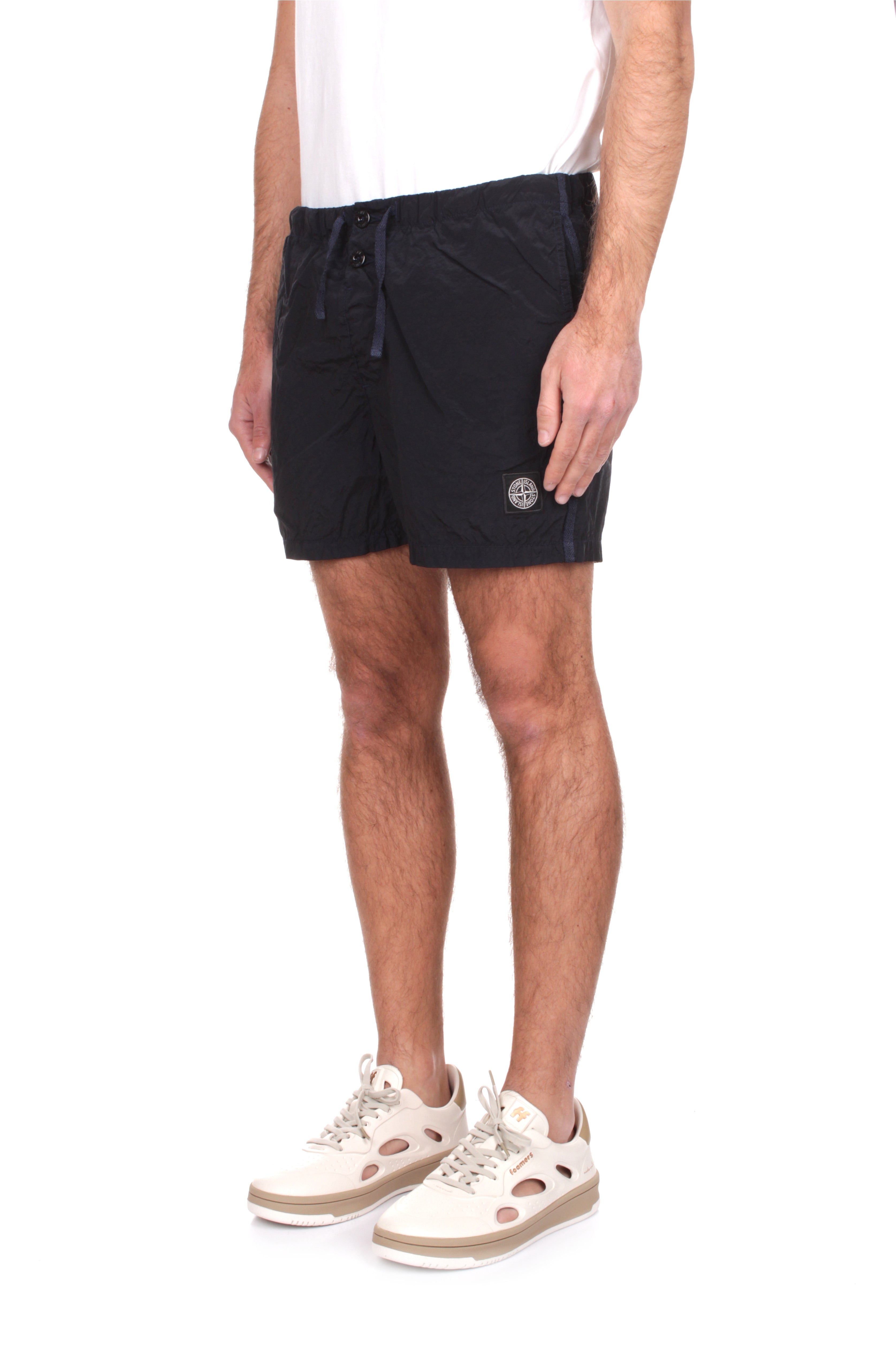 BOXER MARE Blu Stone Island