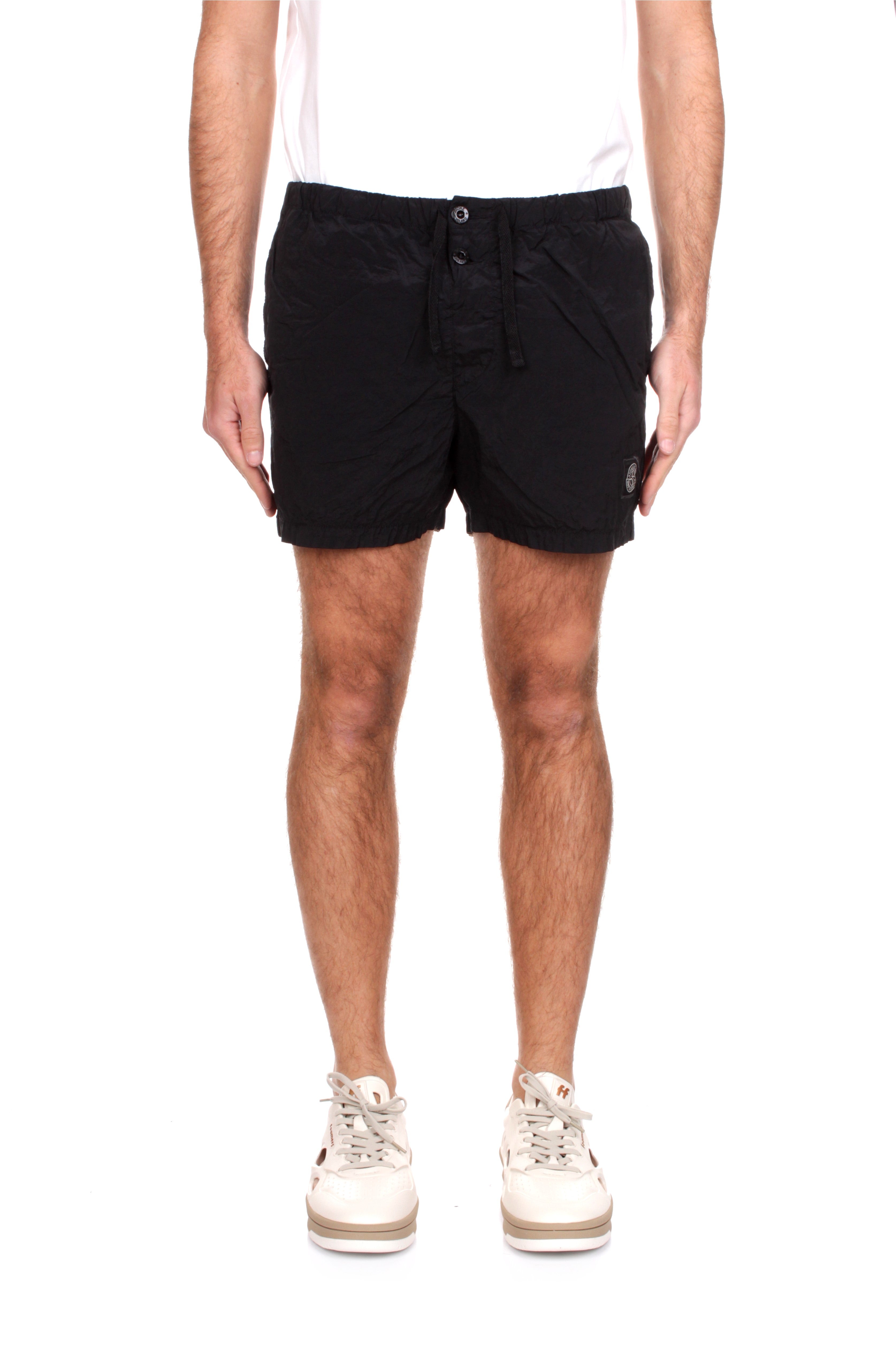 BOXER MARE Nero Stone Island