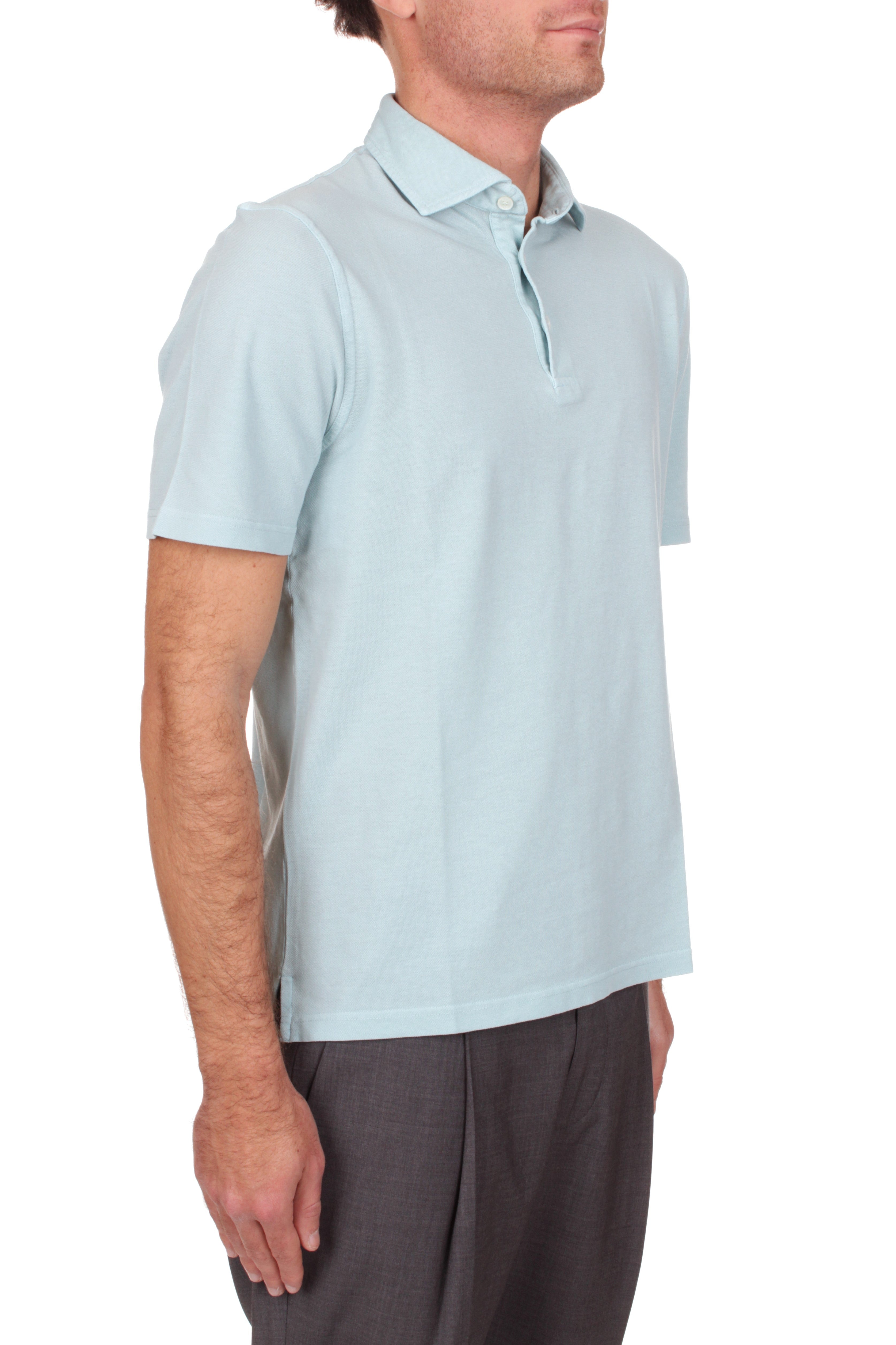 POLO Turchese Fedeli Cashmere