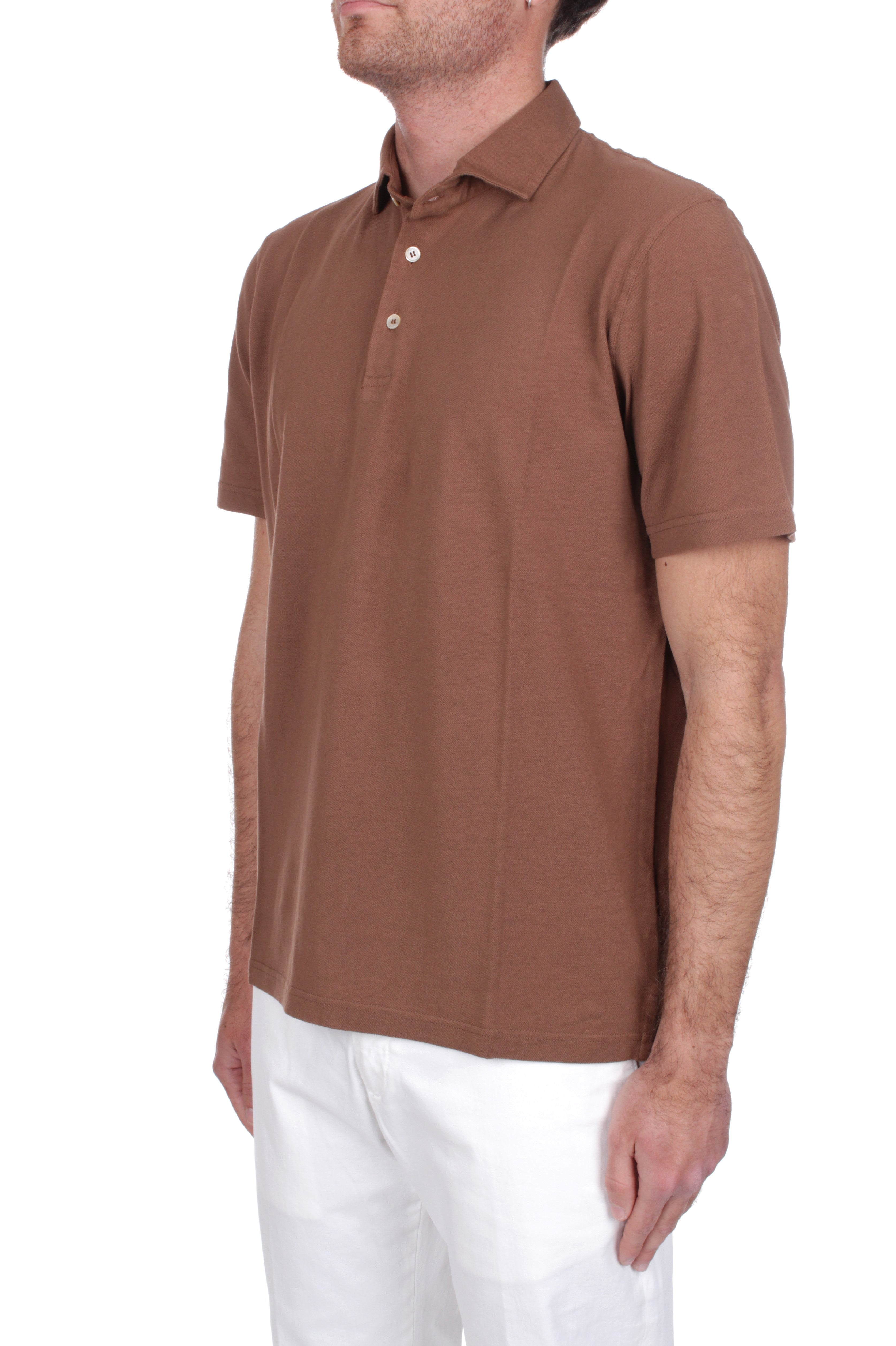 POLO Marrone Fedeli Cashmere