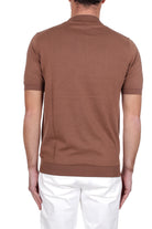 T-SHIRT Marrone Fedeli Cashmere