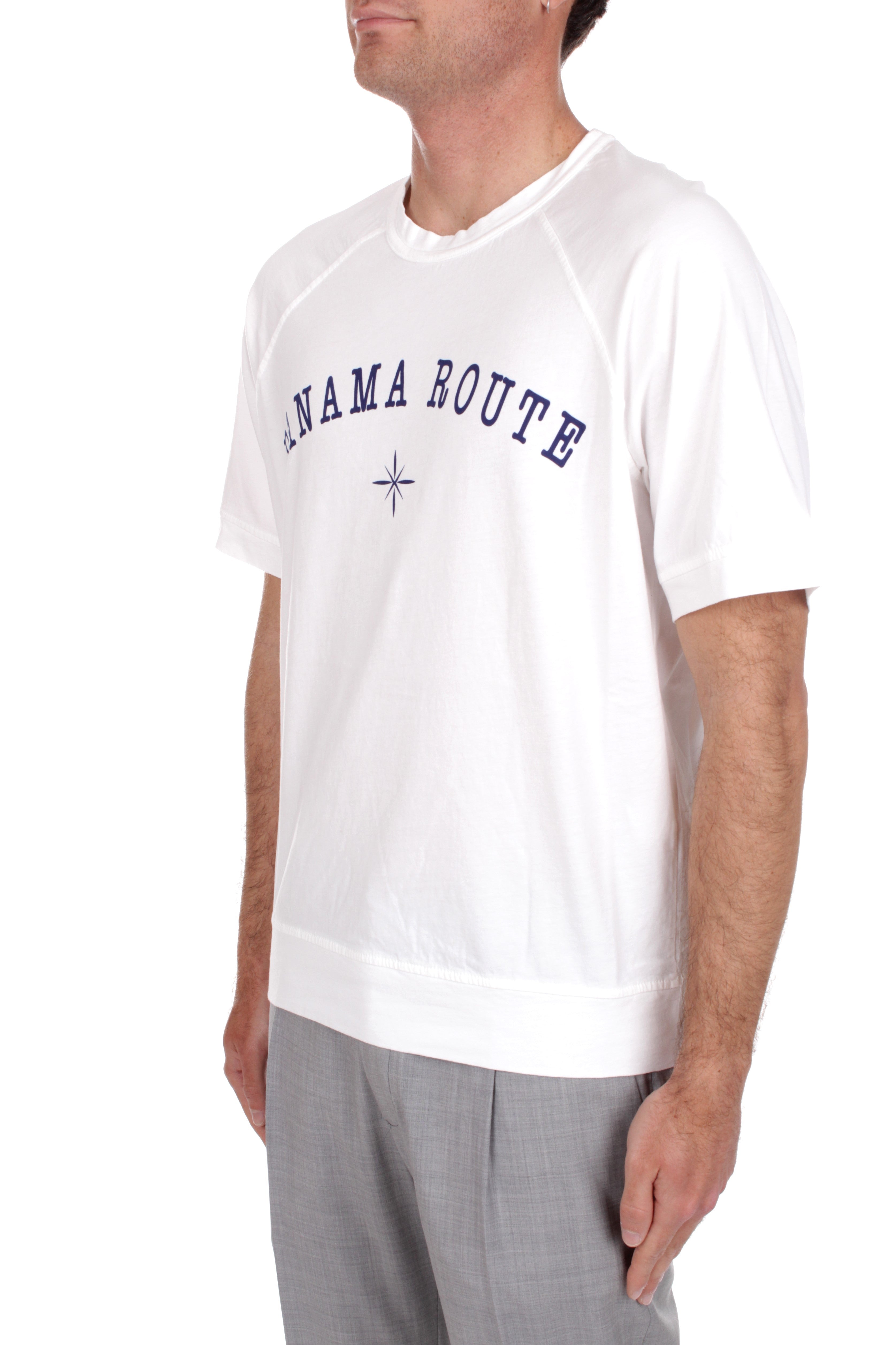 T-SHIRT Bianco Panama Route