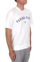 T-SHIRT Bianco Panama Route