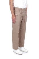 PANTALONI Marrone Panama Route