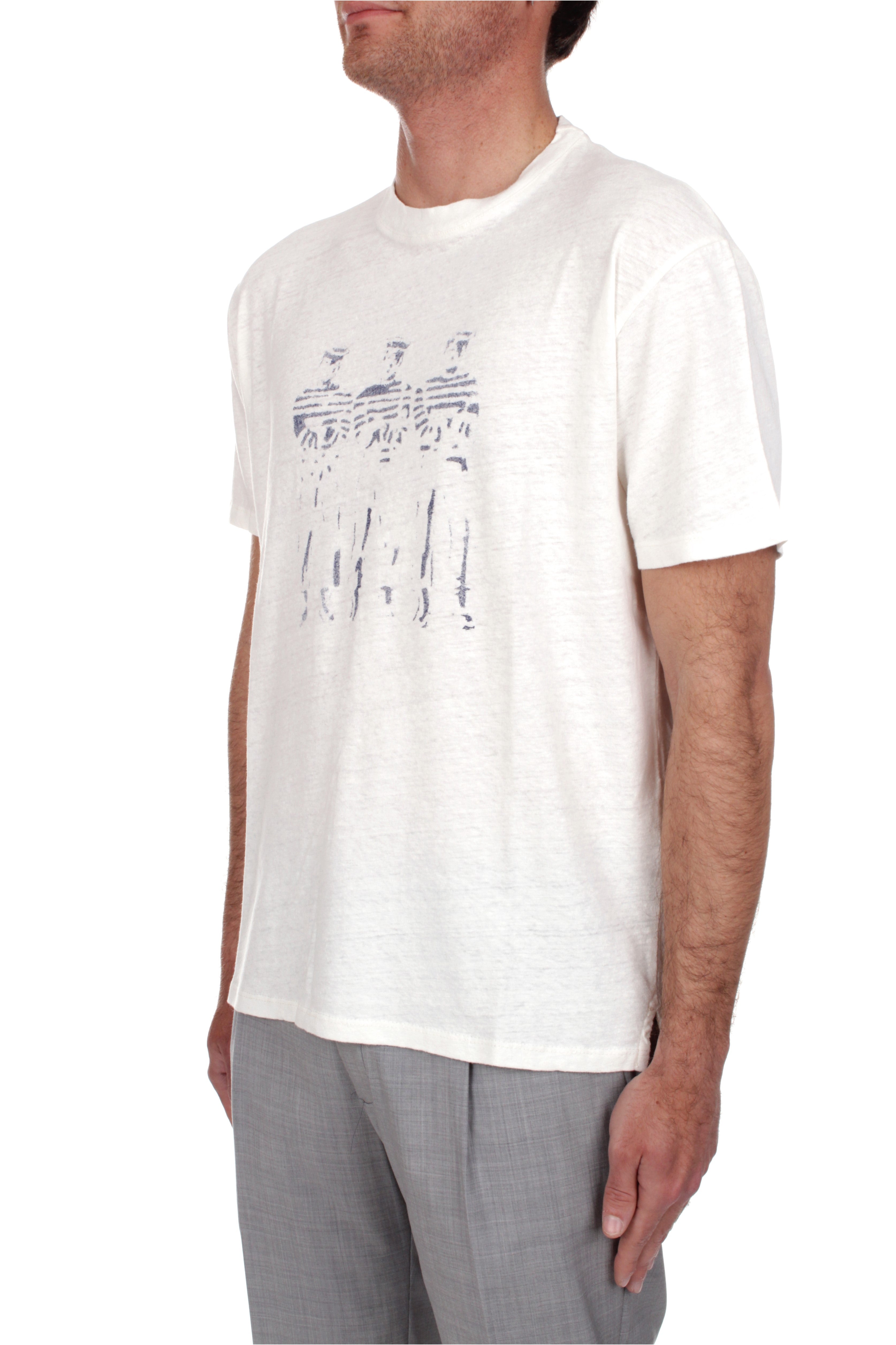 T-SHIRT Bianco Panama Route