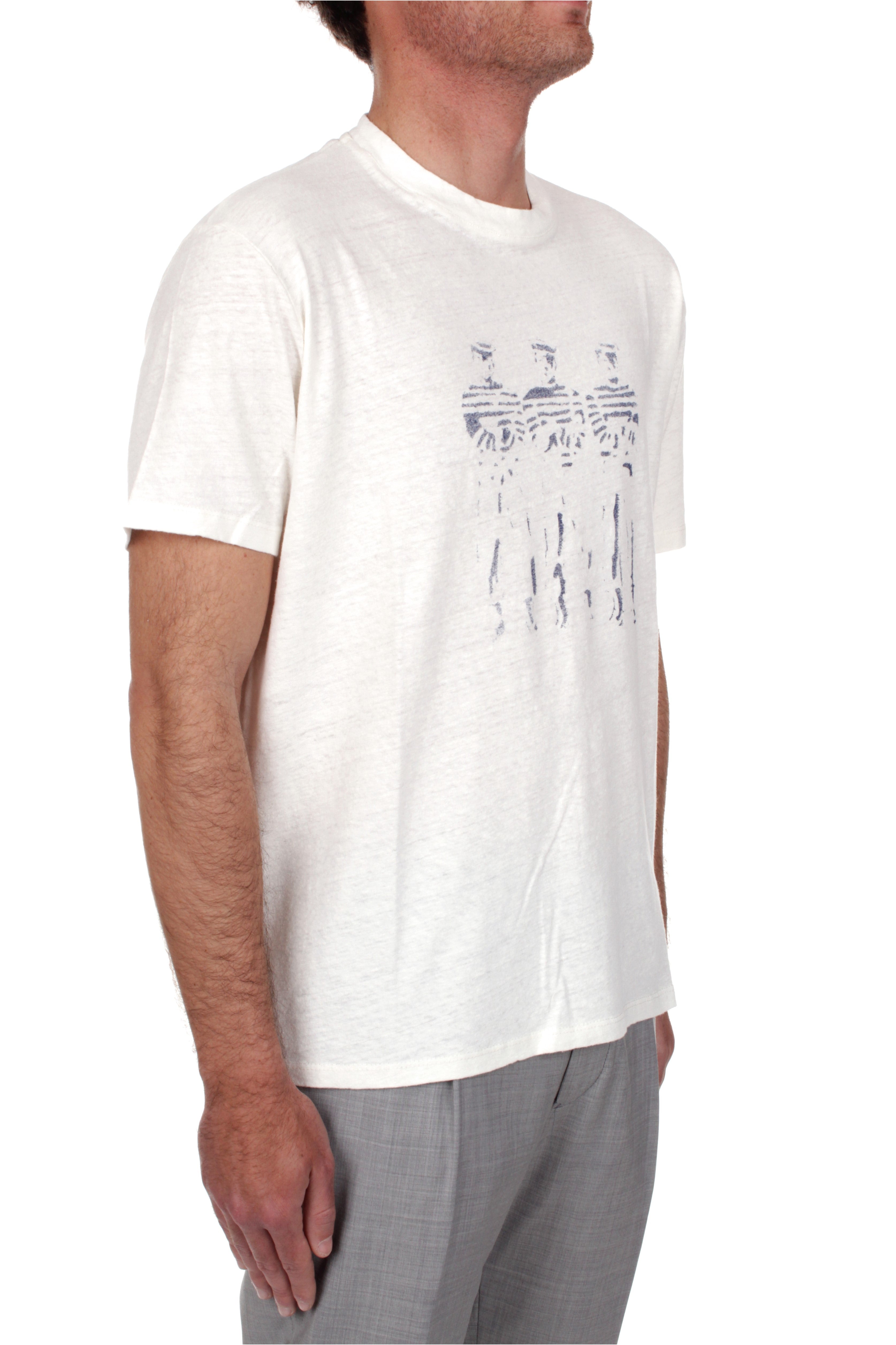 T-SHIRT Bianco Panama Route