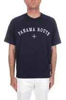 T-SHIRT Blu Panama Route