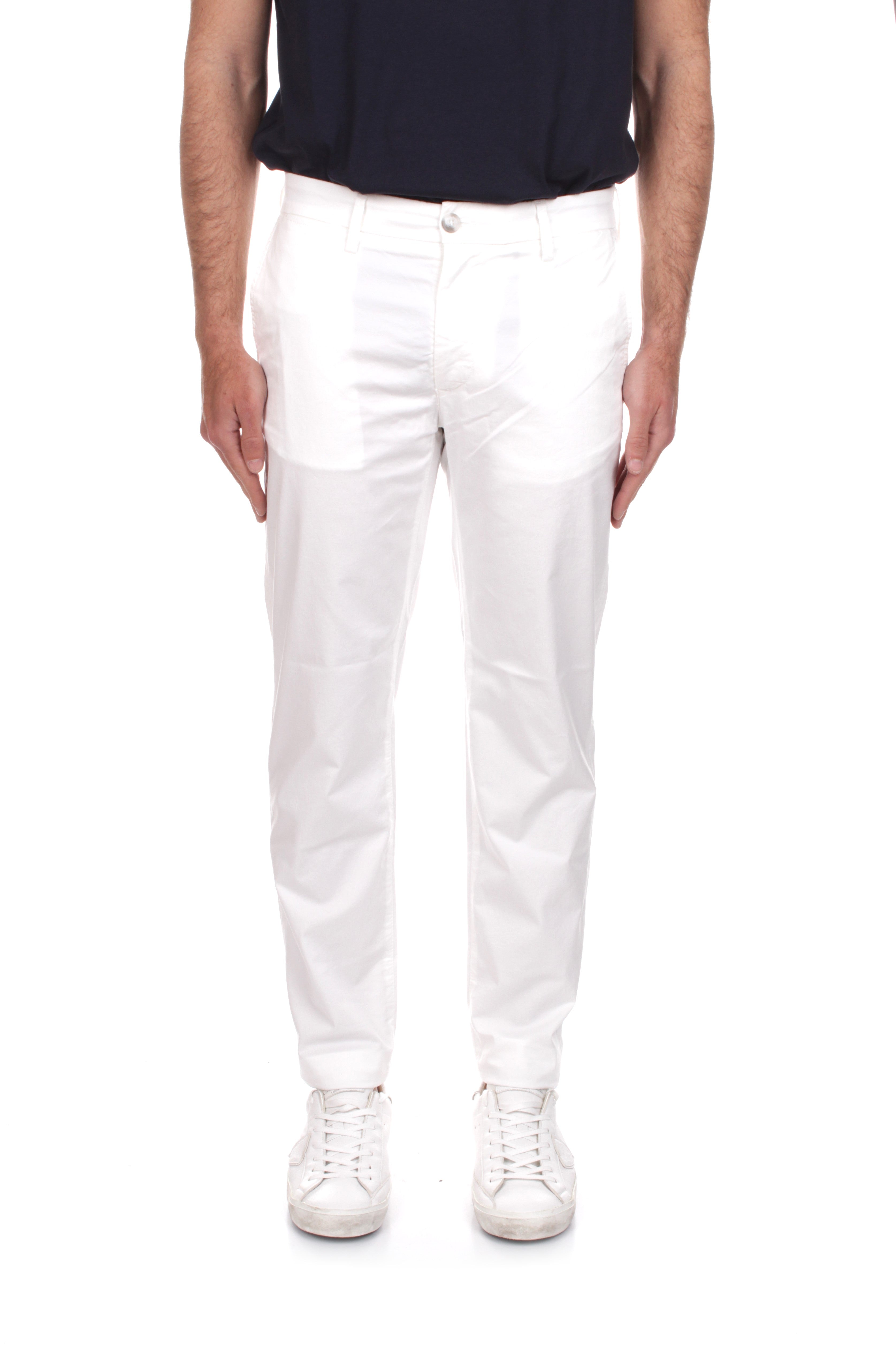 PANTALONI Bianco Re-hash