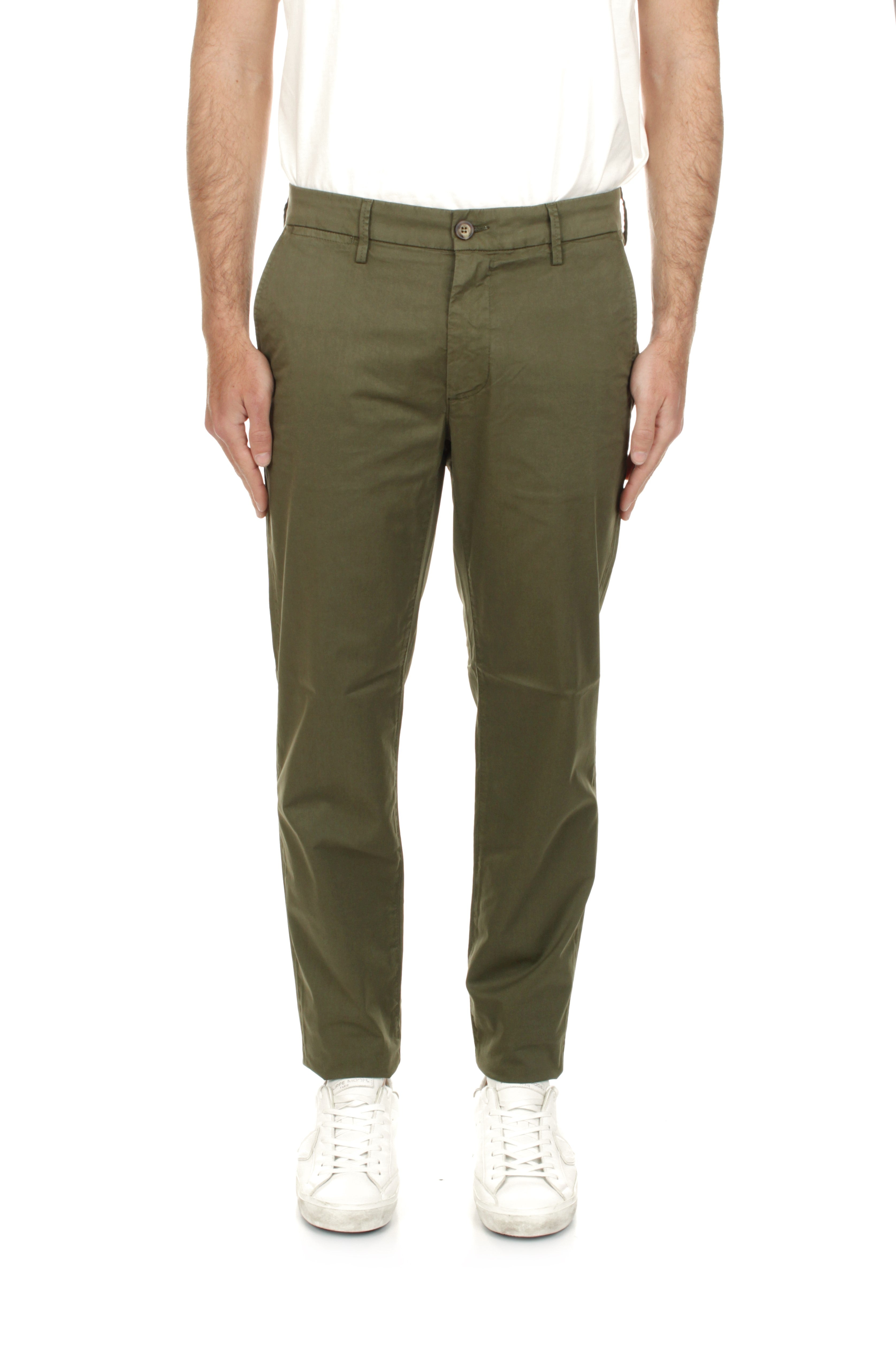 PANTALONI Verde Re-hash