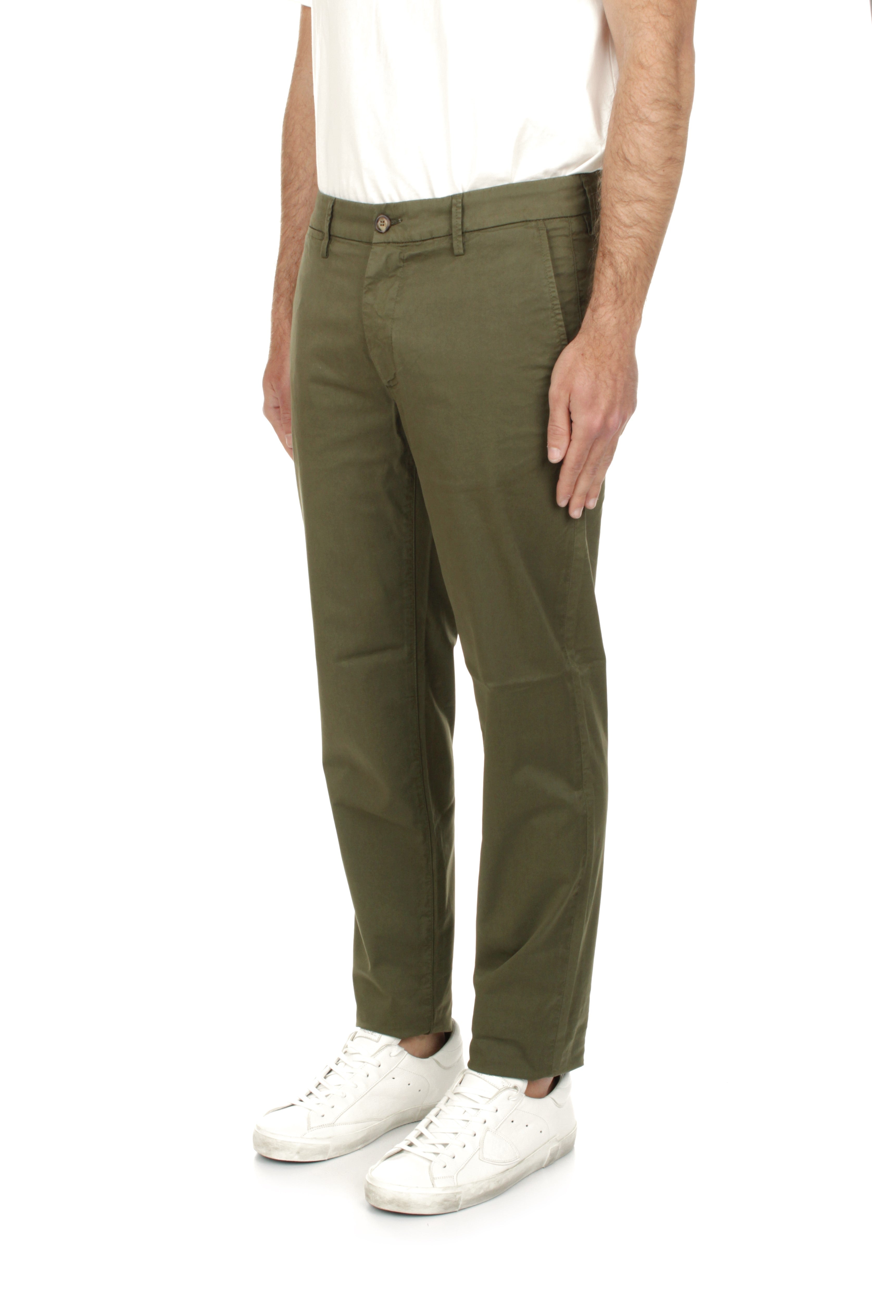 PANTALONI Verde Re-hash