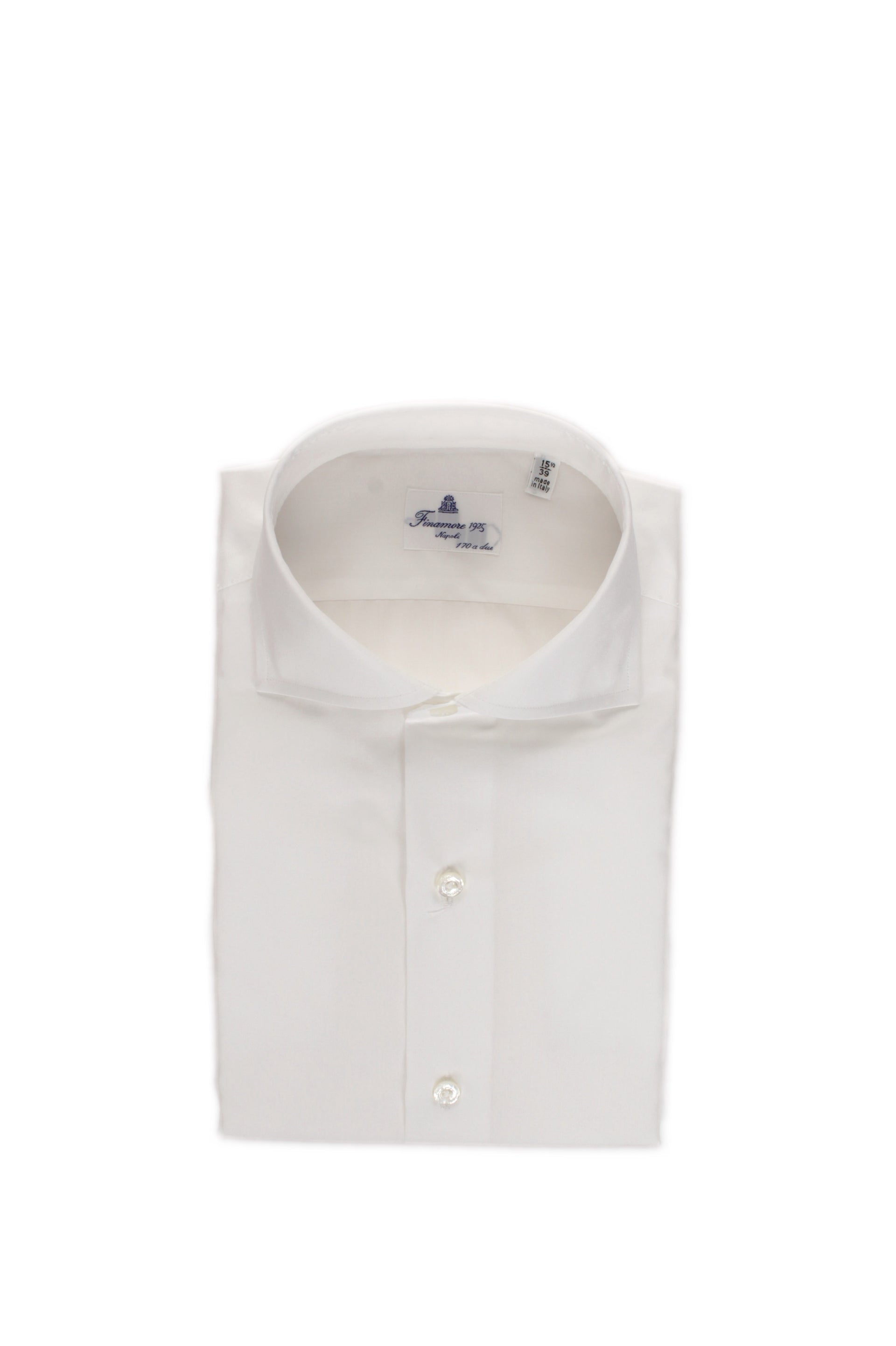 CAMICIA UOMO COLLO FRANCESE FINAMORE 1925 NAPOLI BIANCO 12
