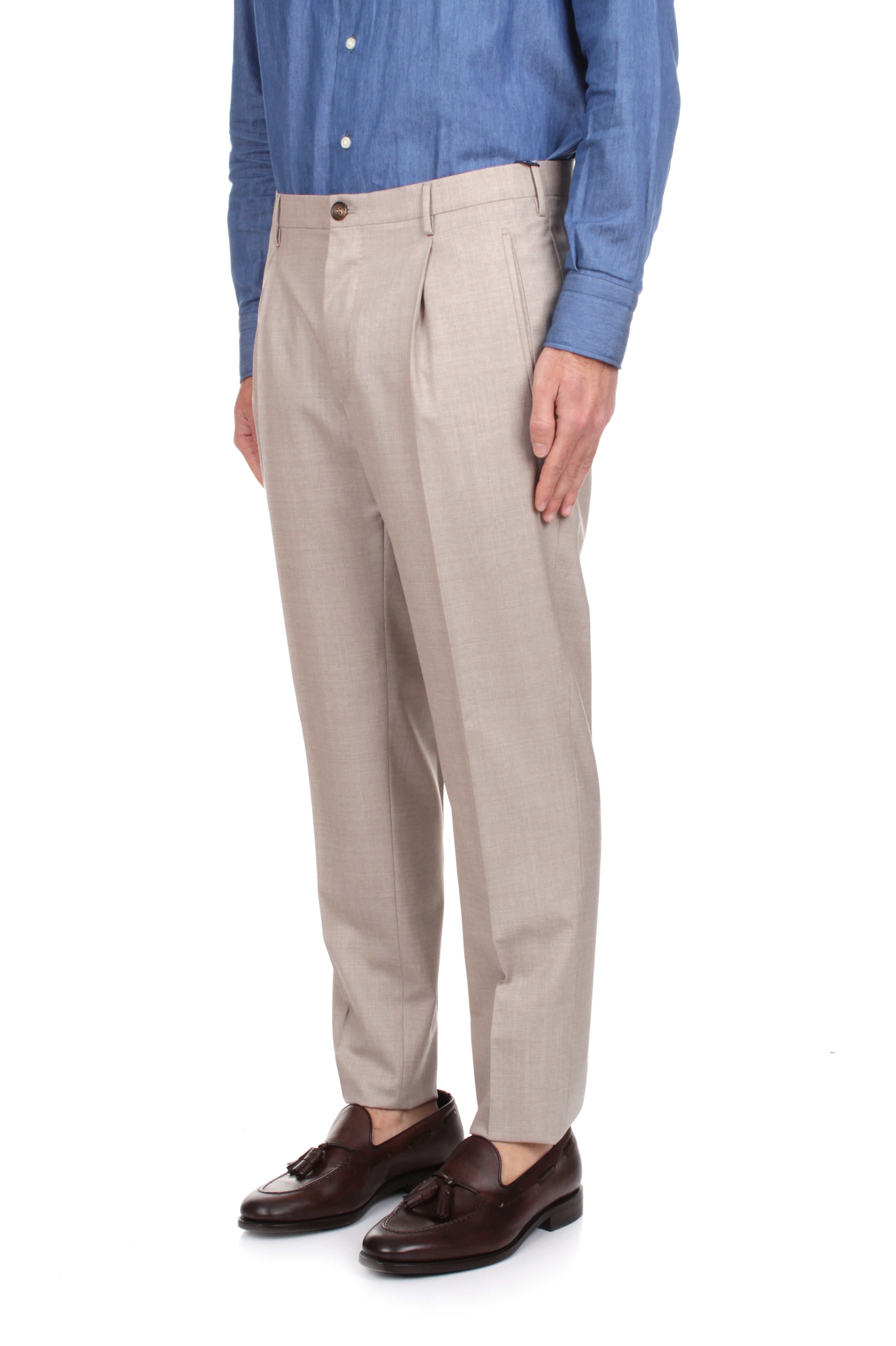 PANTALONI Beige Incotex
