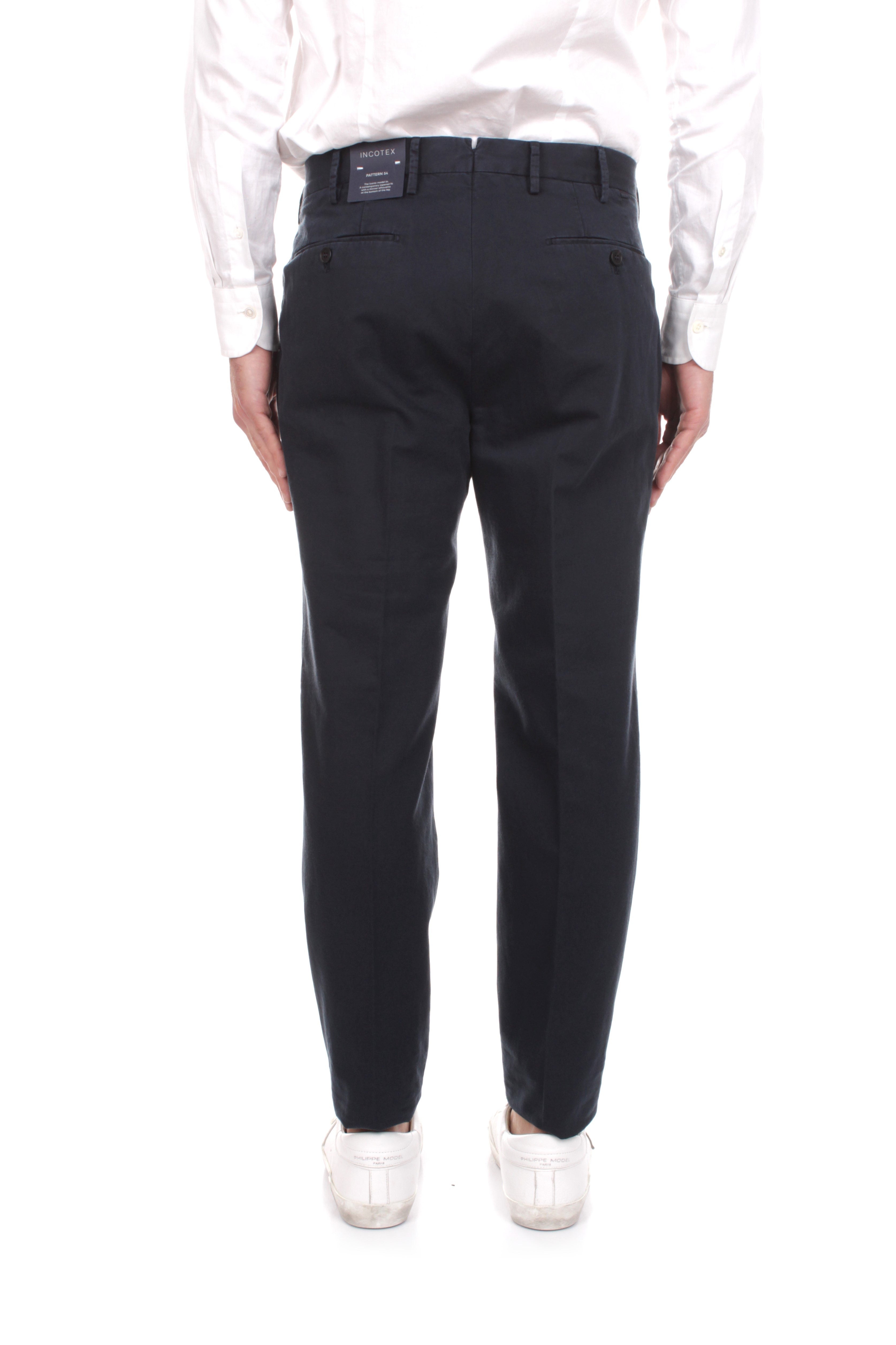 PANTALONI Blu Incotex