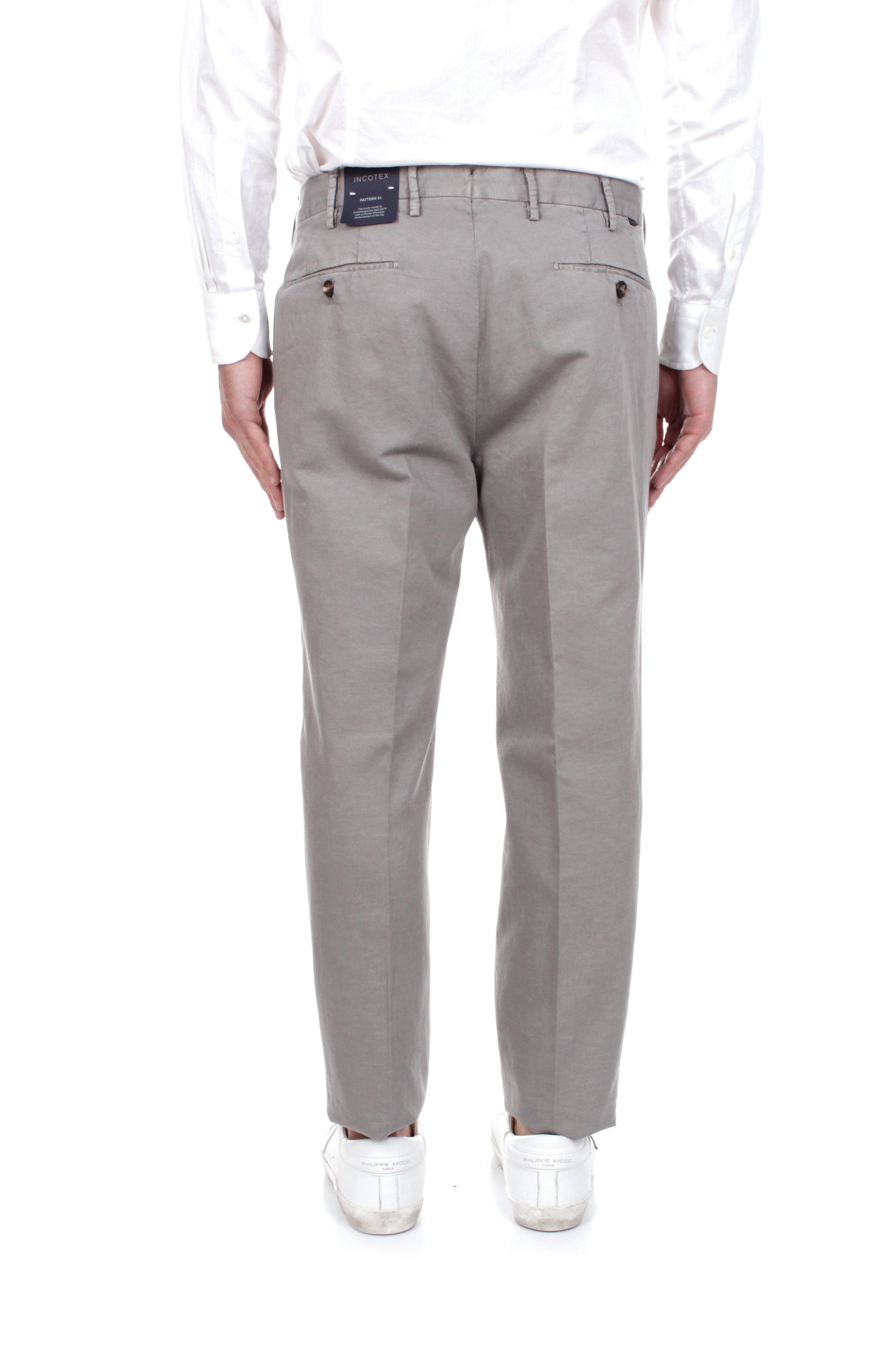 PANTALONI Grigio Incotex