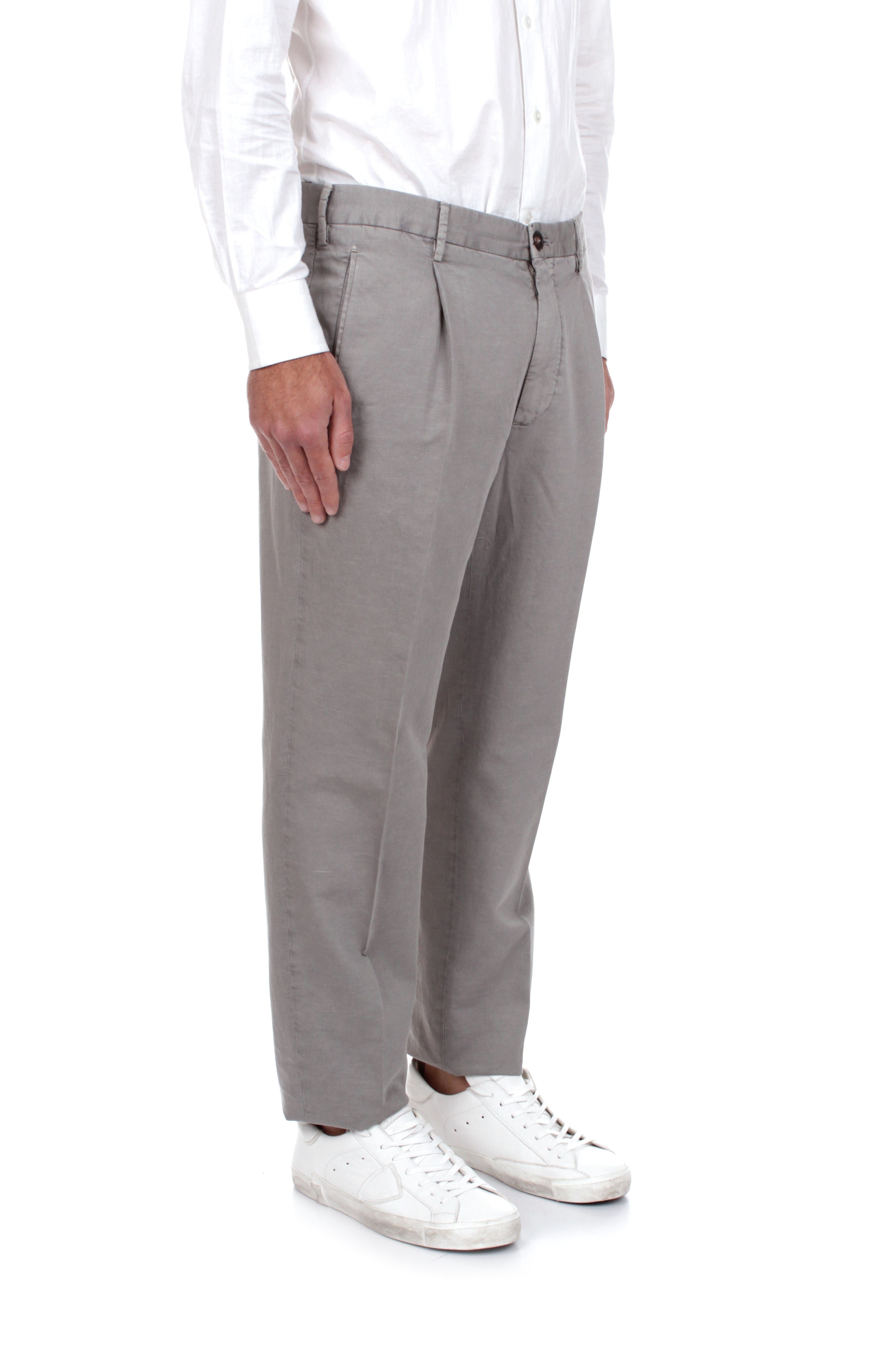 PANTALONI Grigio Incotex