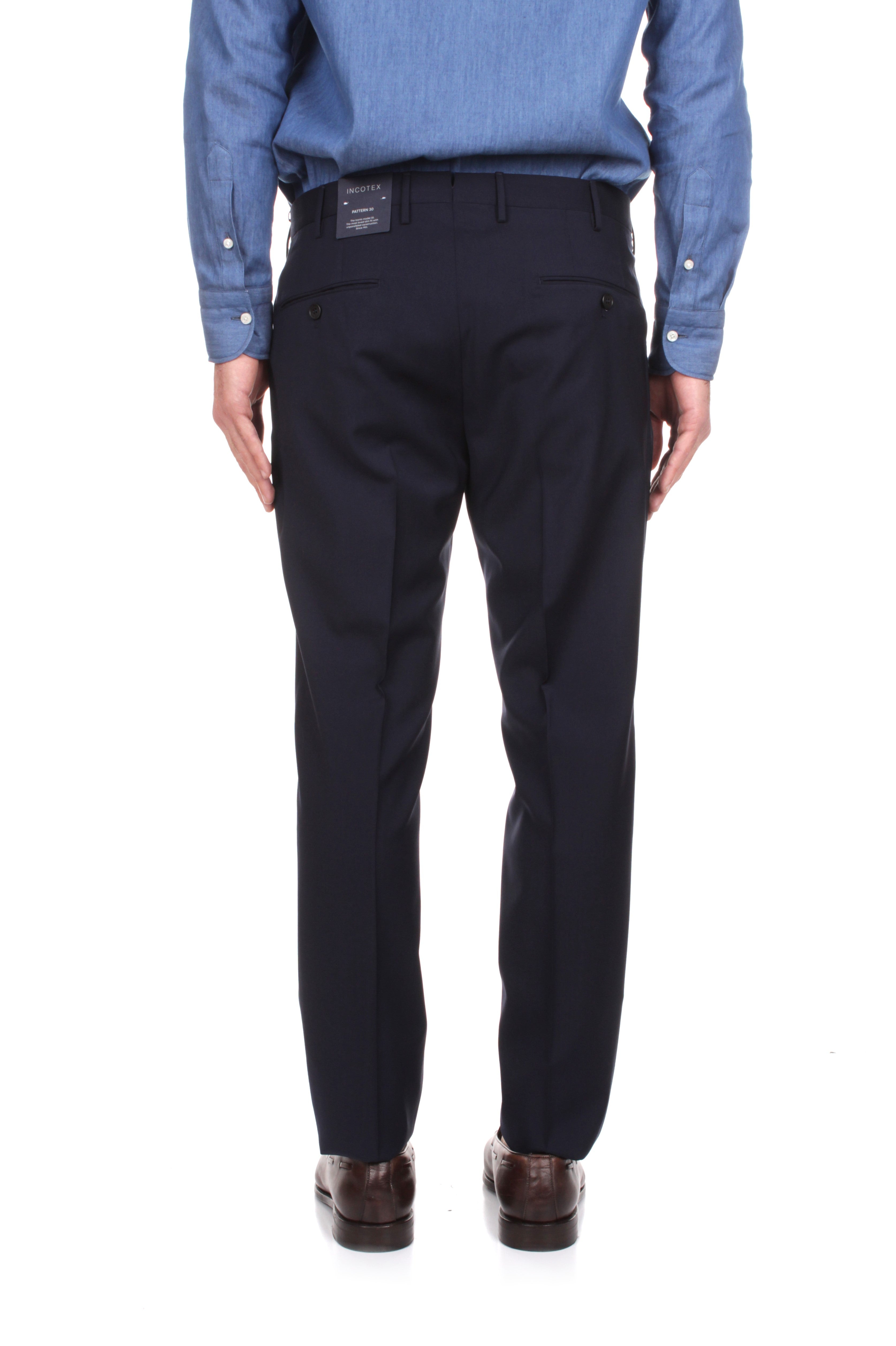 PANTALONI Blu Incotex