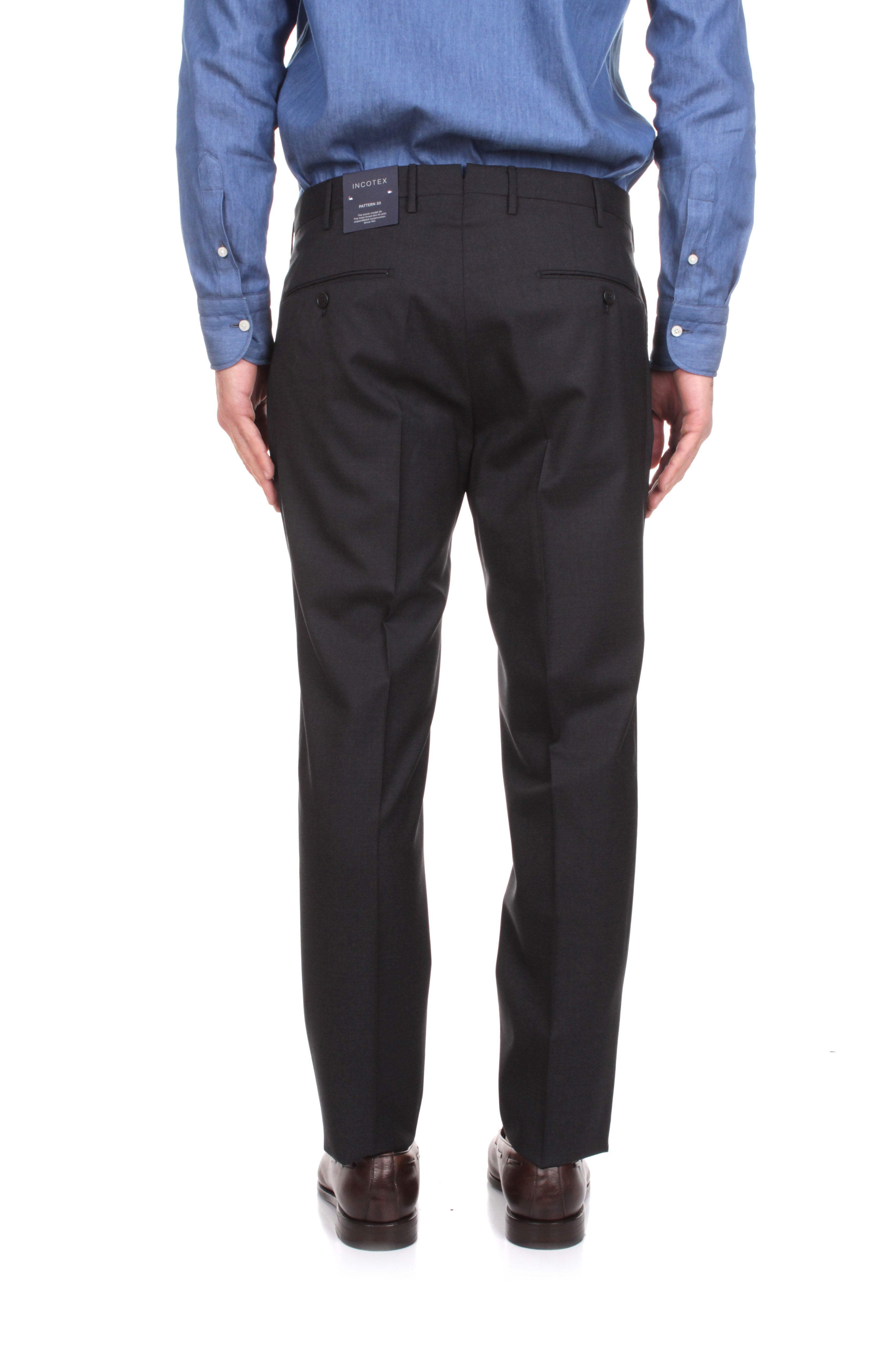 PANTALONI Grigio Incotex