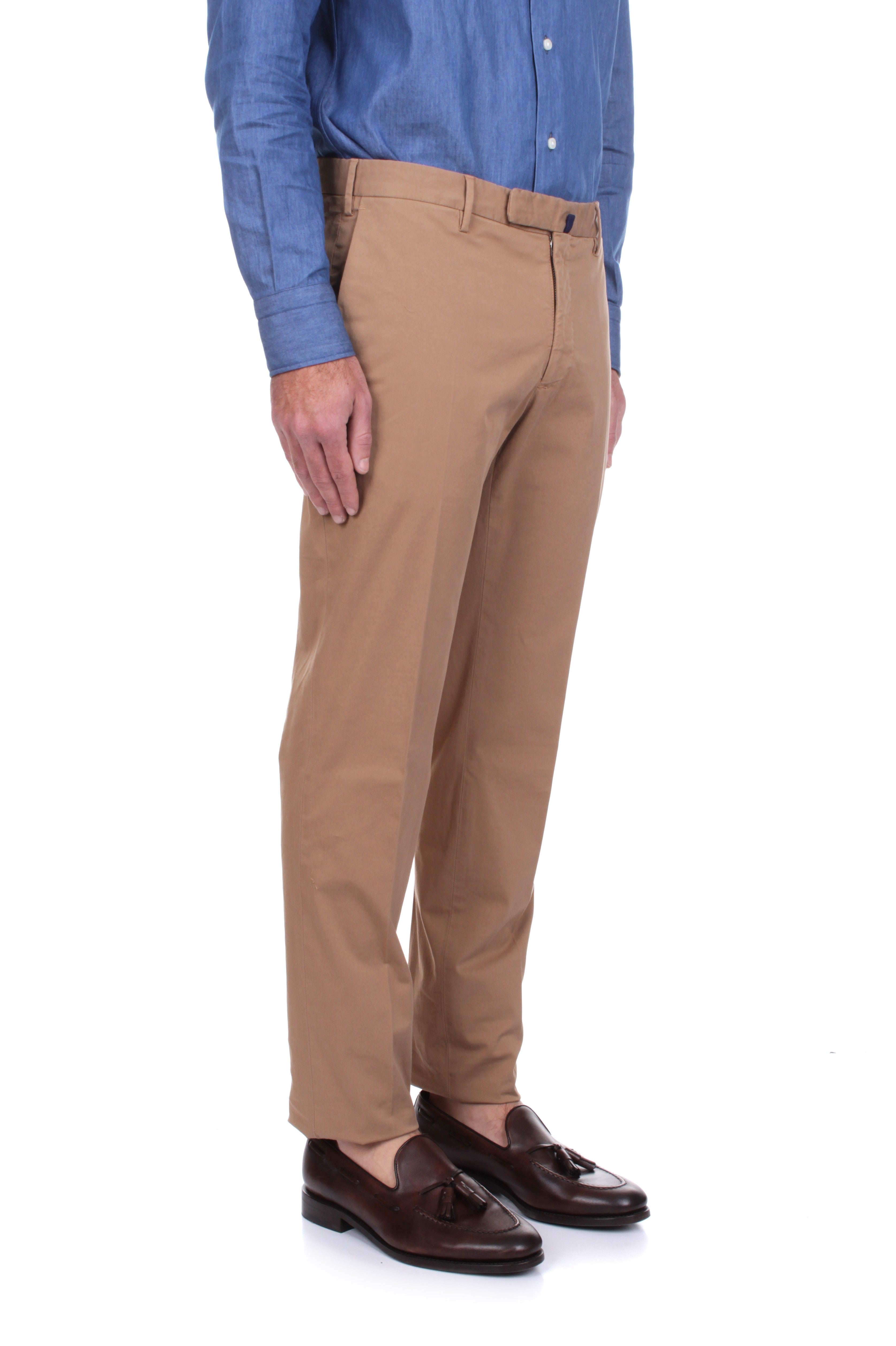 PANTALONI Marrone Incotex