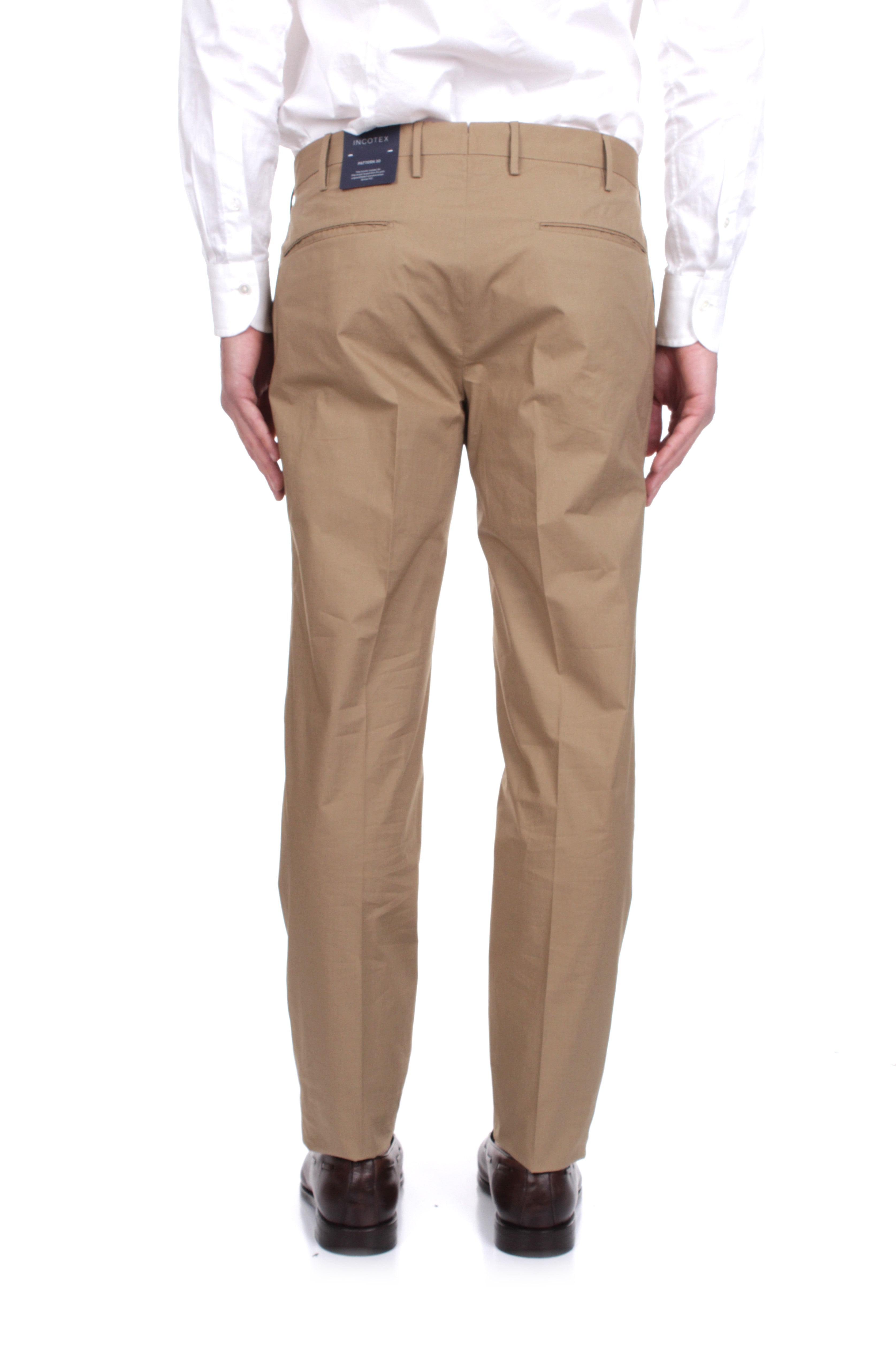 PANTALONI Marrone Incotex