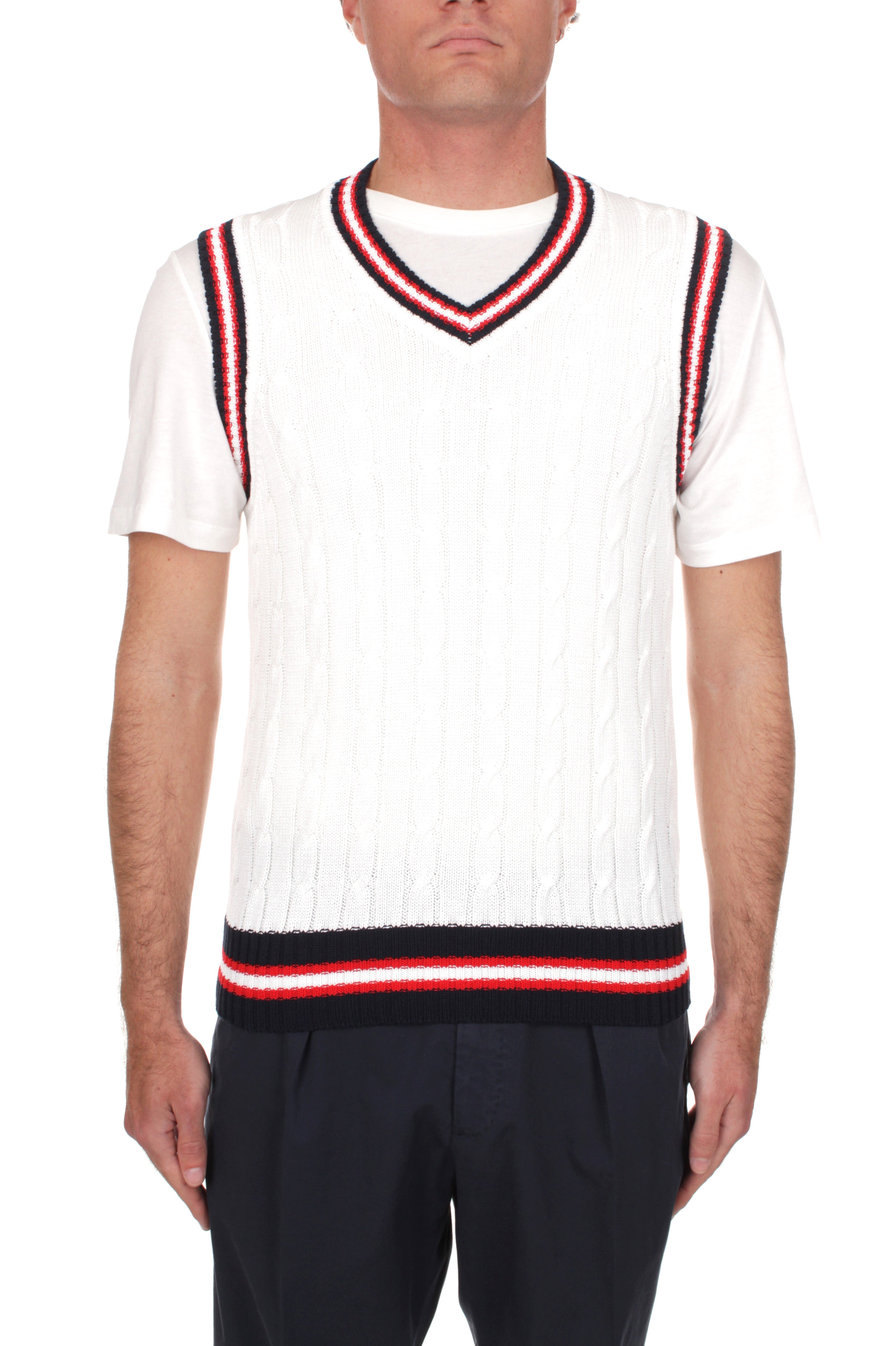 GILET Bianco Mcgeorge