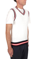 GILET Bianco Mcgeorge