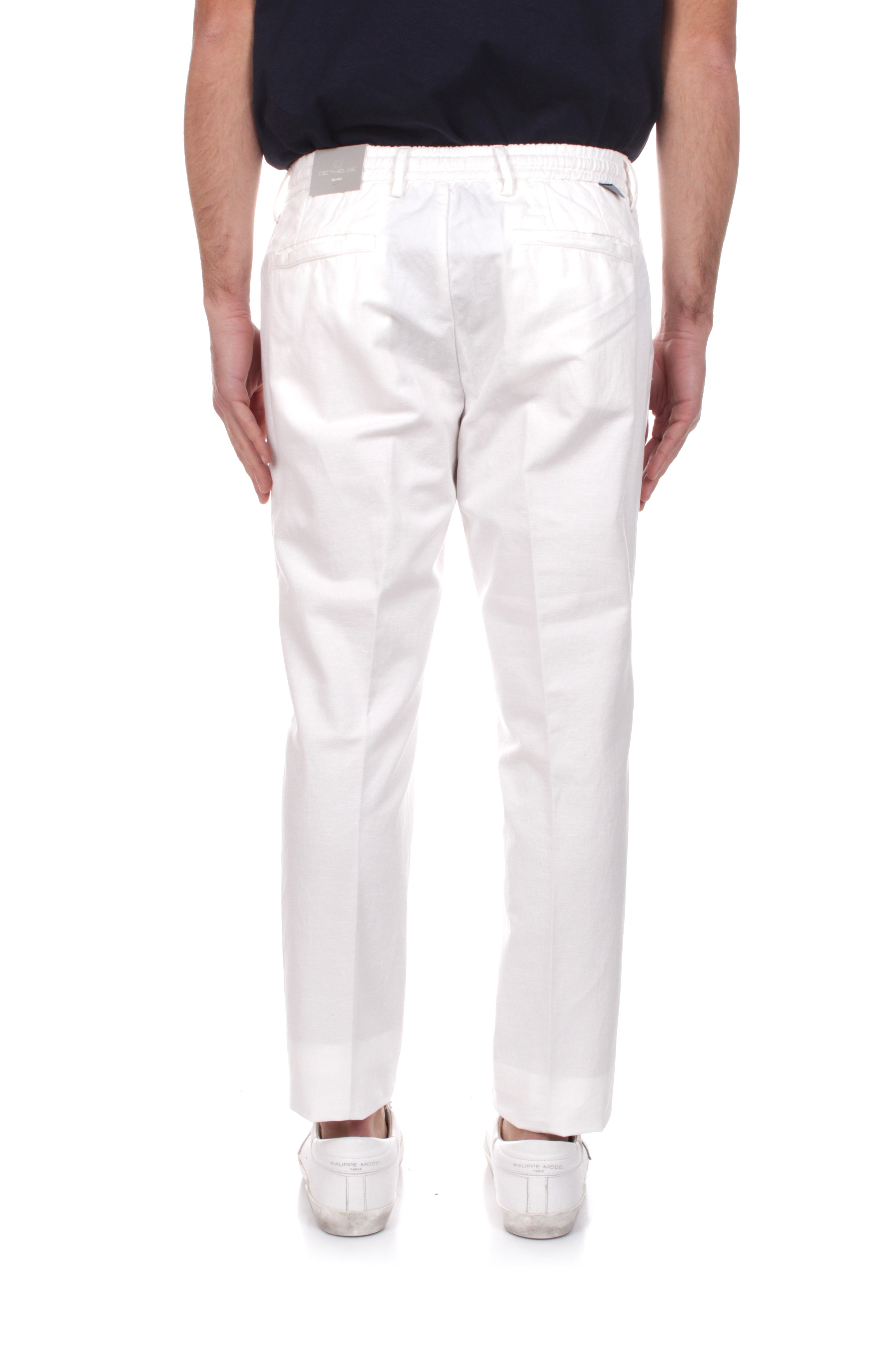 PANTALONI Bianco Detwelve