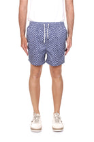 BOXER MARE Blu Sanvito