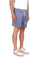 BOXER MARE Blu Sanvito