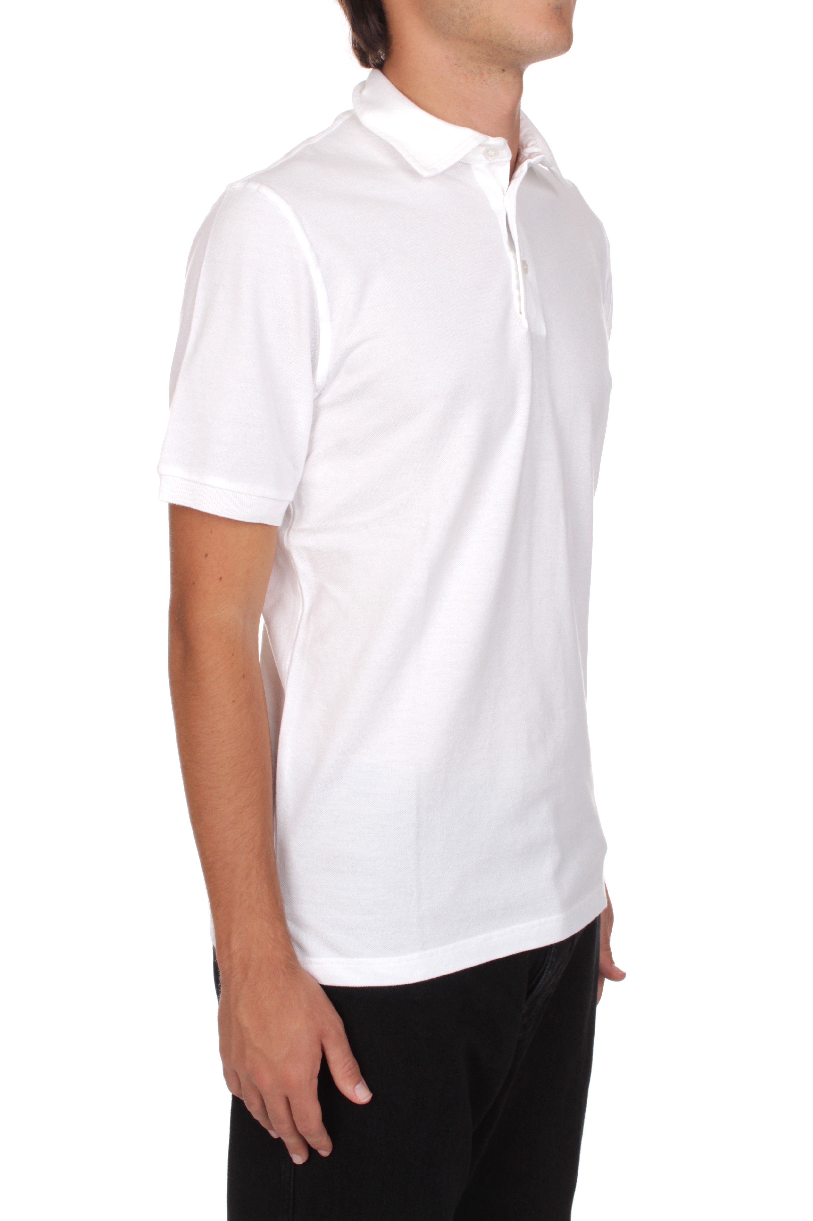 POLO Bianco Fedeli Cashmere