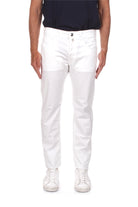 PANTALONI Bianco Incotex Blue Division