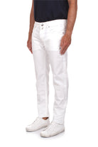 PANTALONI Bianco Incotex Blue Division