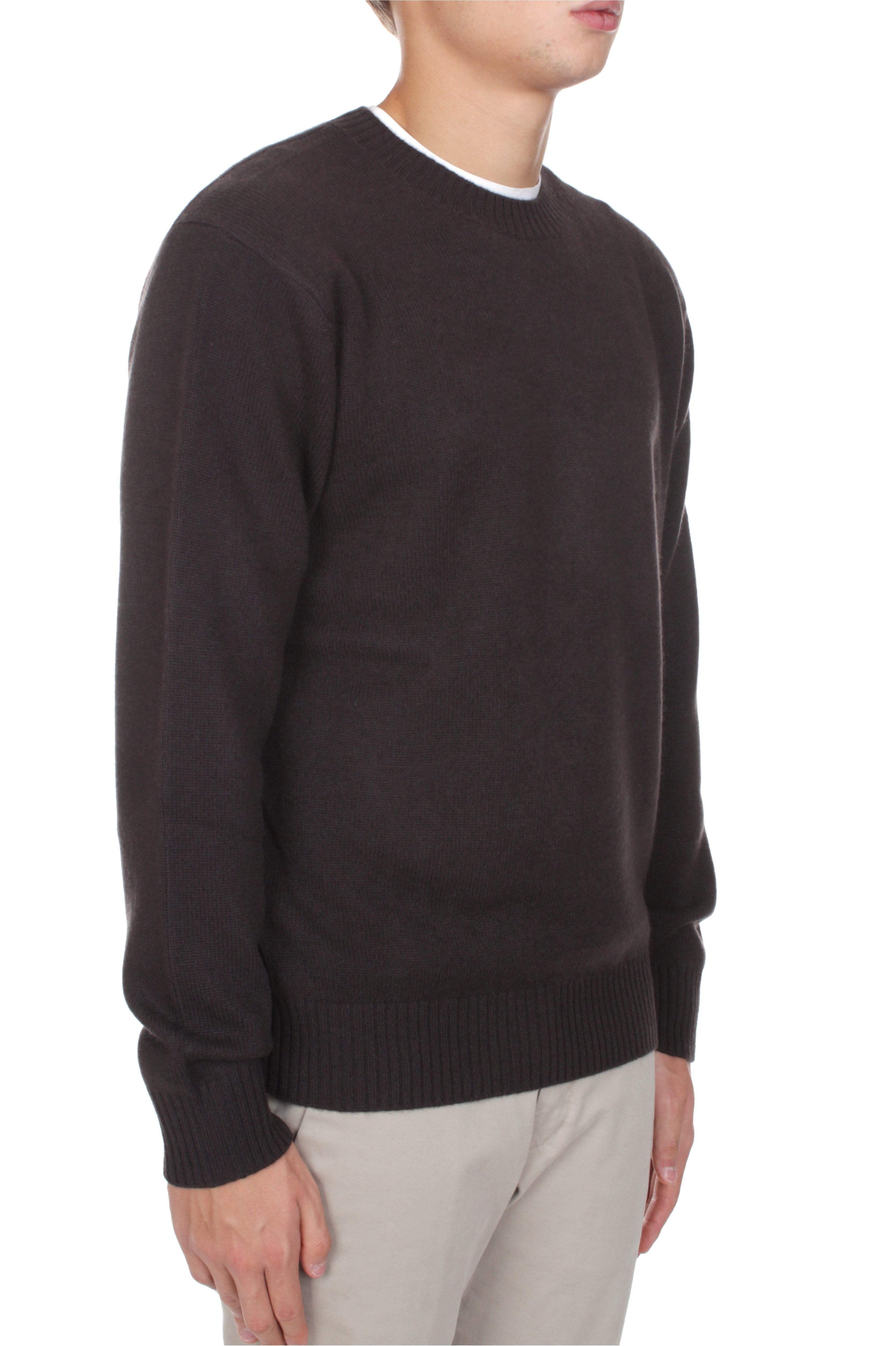 MAGLIE Marrone Bramani Cashmere