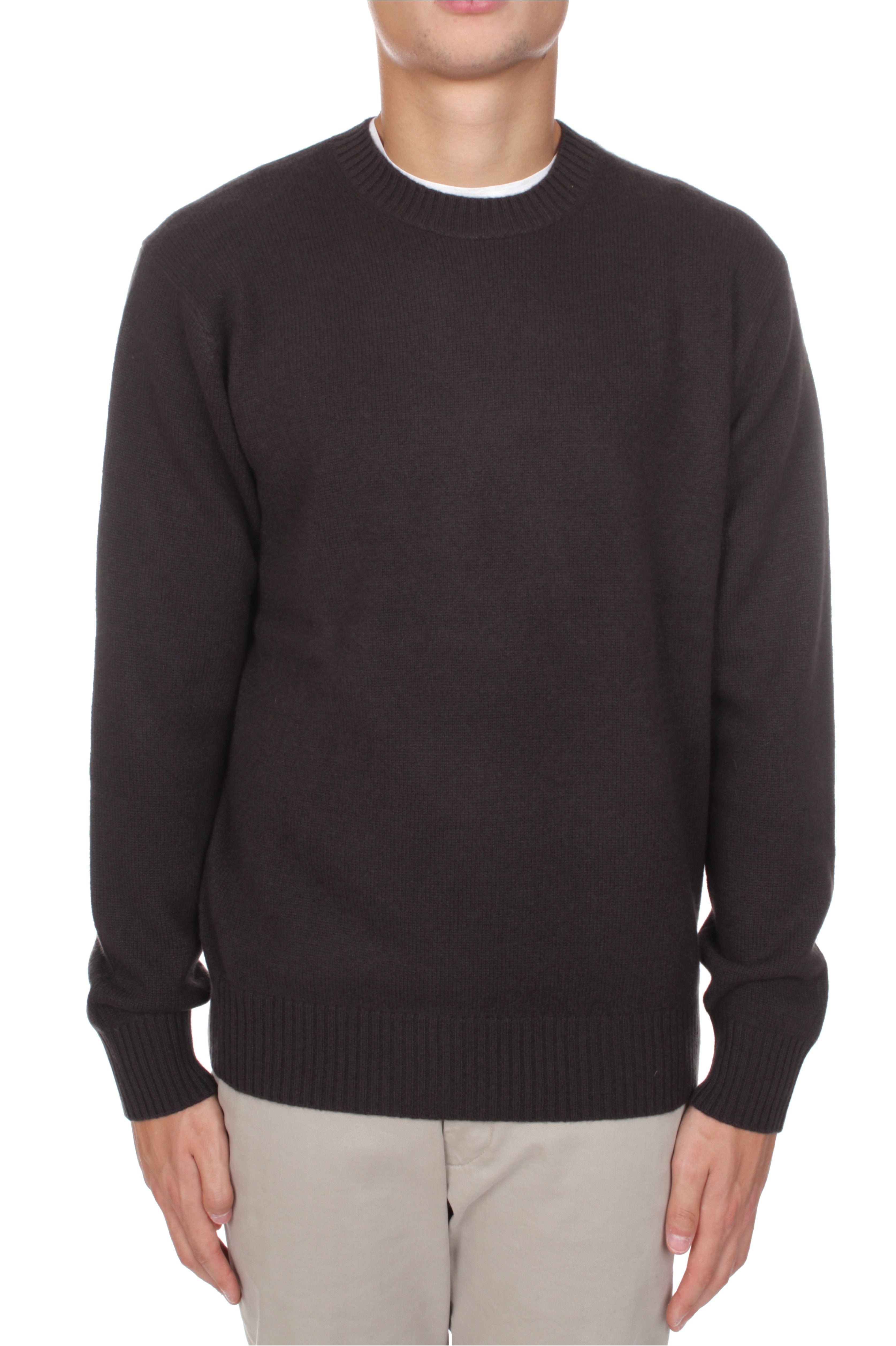 MAGLIE Marrone Bramani Cashmere