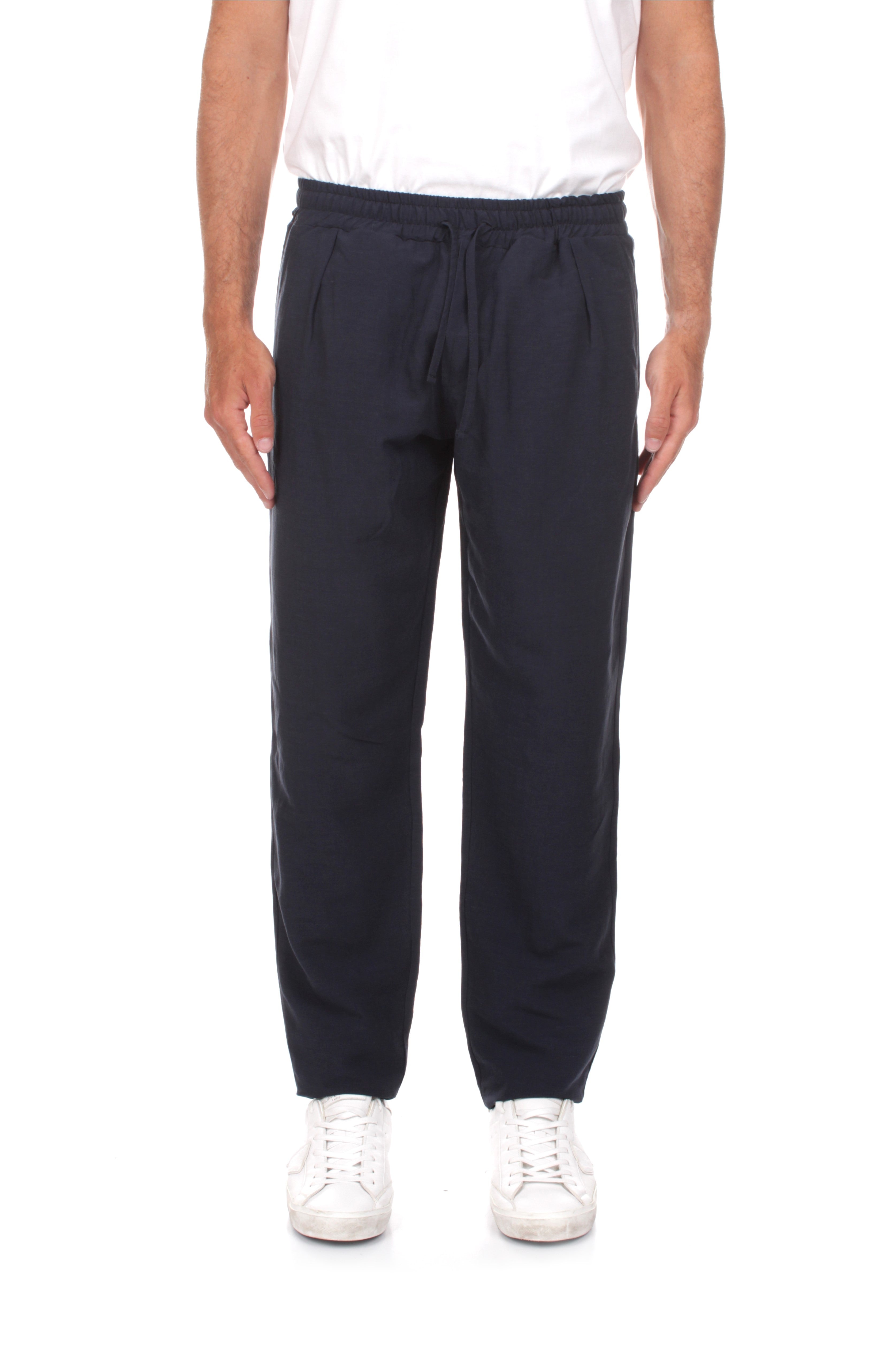 PANTALONI Blu Sanvito