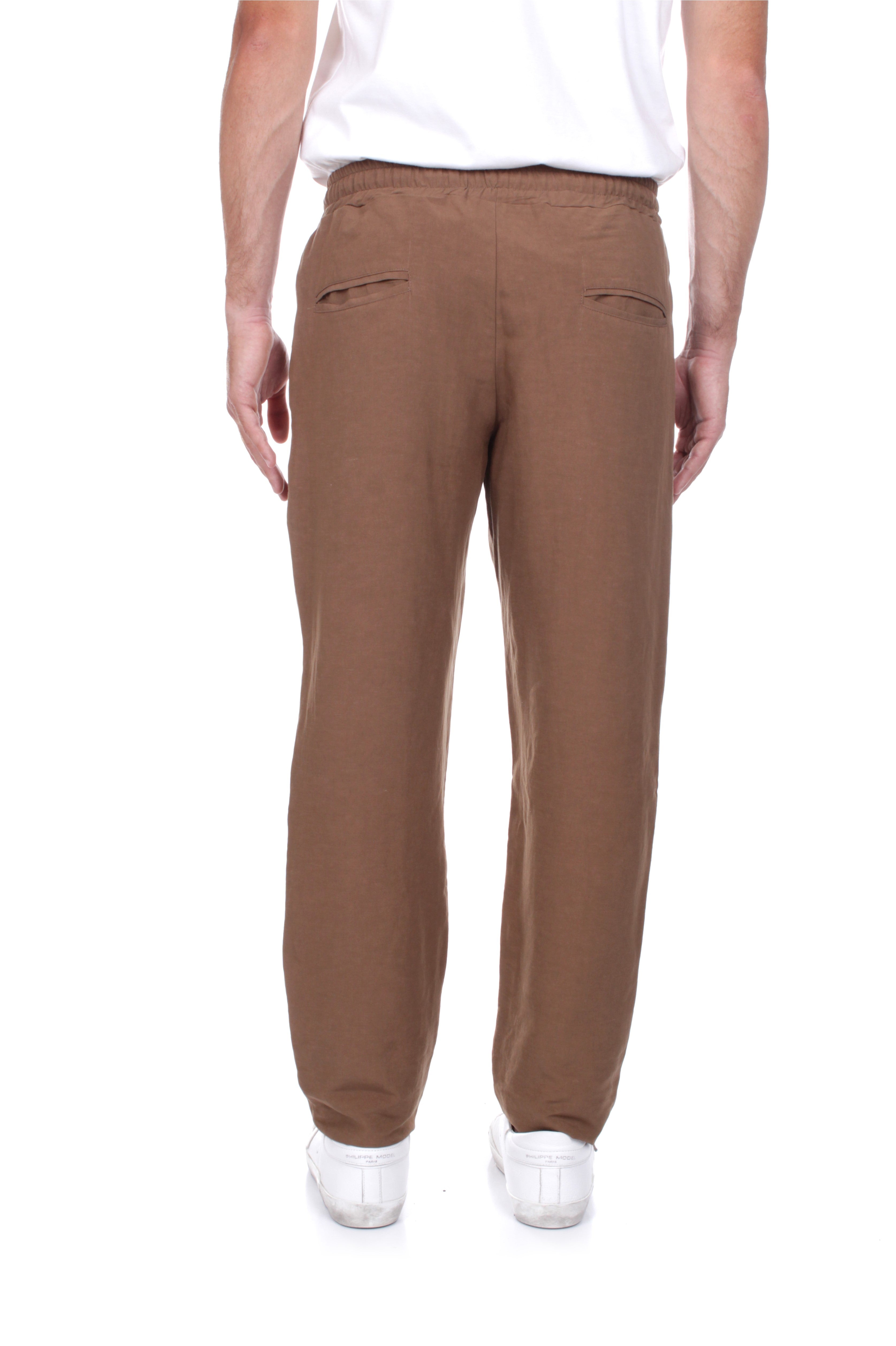 PANTALONI Marrone Sanvito