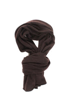 SCIARPE, FOULARD E STOLE Marrone Fedeli Cashmere