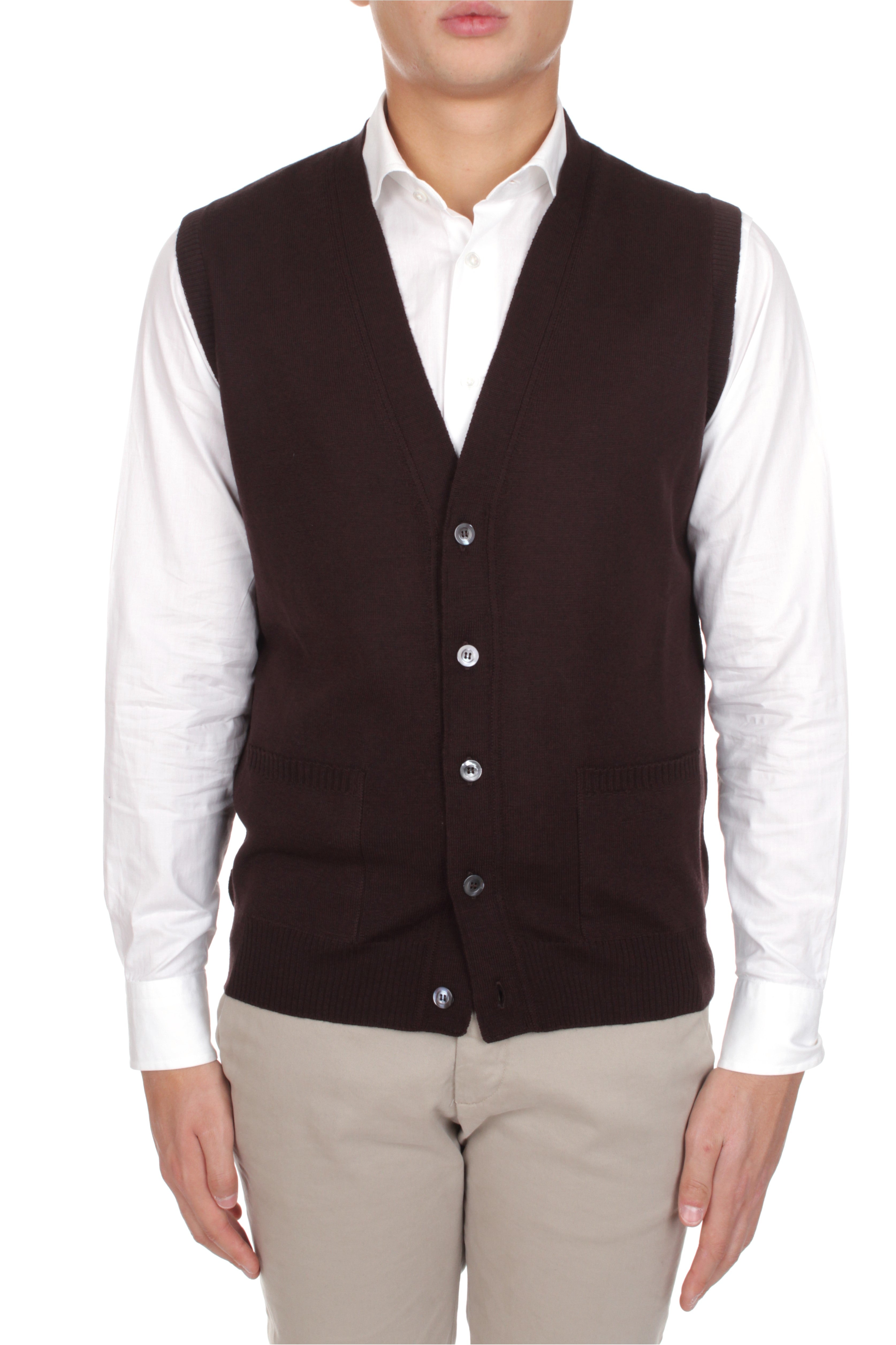 GILET Marrone Alpha Studio