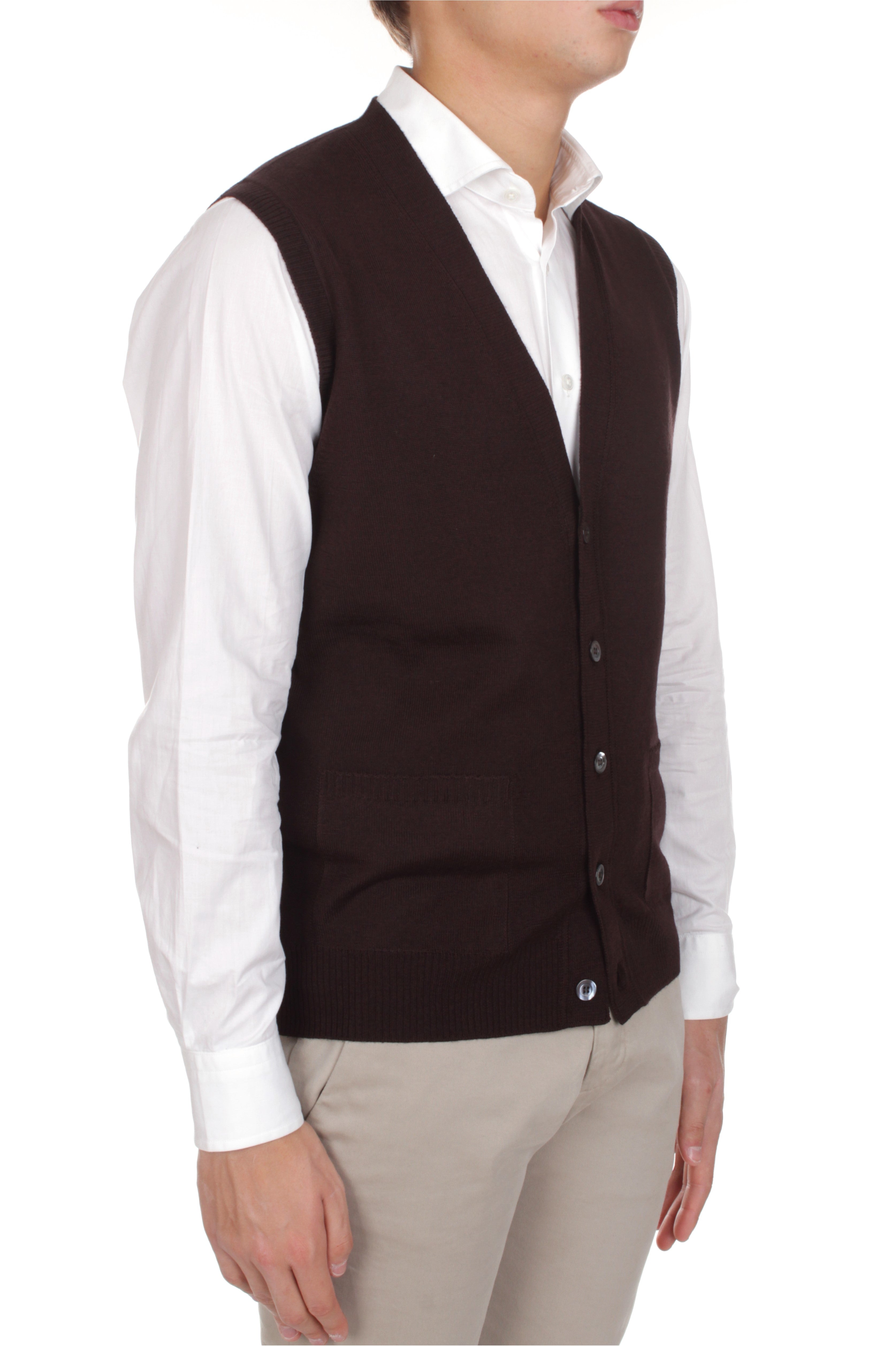 GILET Marrone Alpha Studio