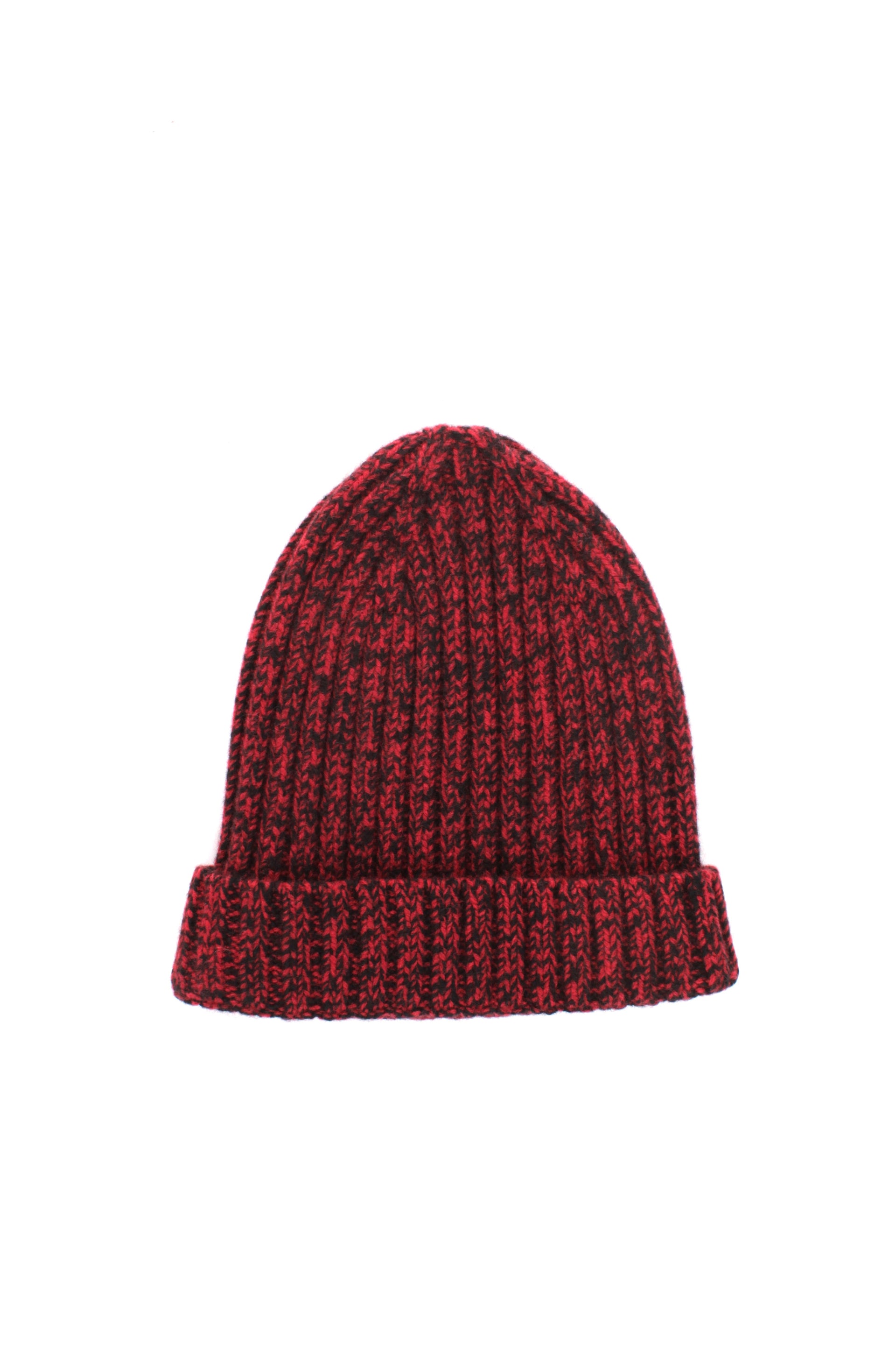 CAPPELLO BEANIE IN LANA ALPHA STUDIO ROSSO BORDEAUX – Michi D'Amato