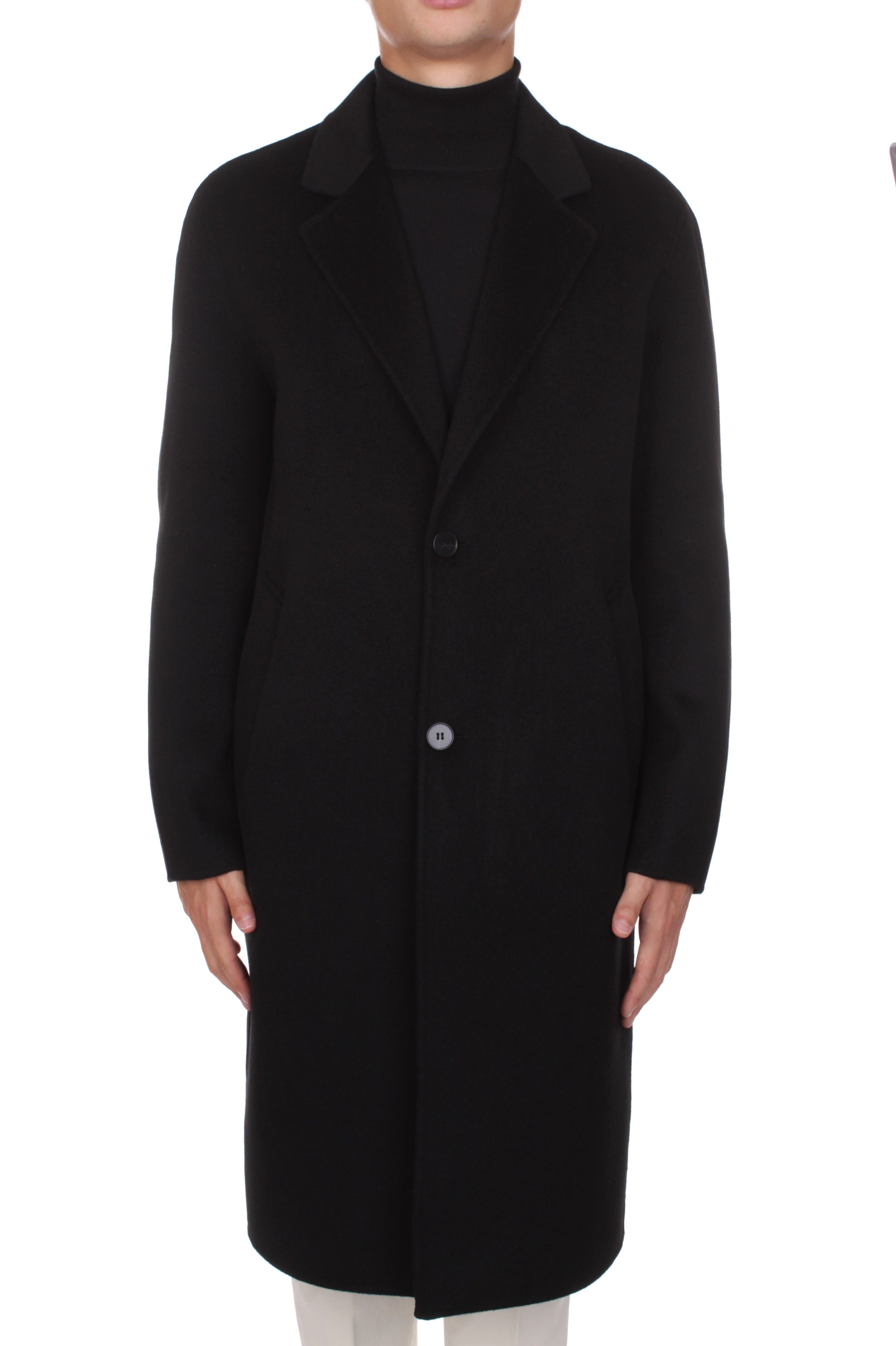 CAPPOTTO MONOPETTO ALPHA STUDIO NERO 1002 – Michi D'Amato