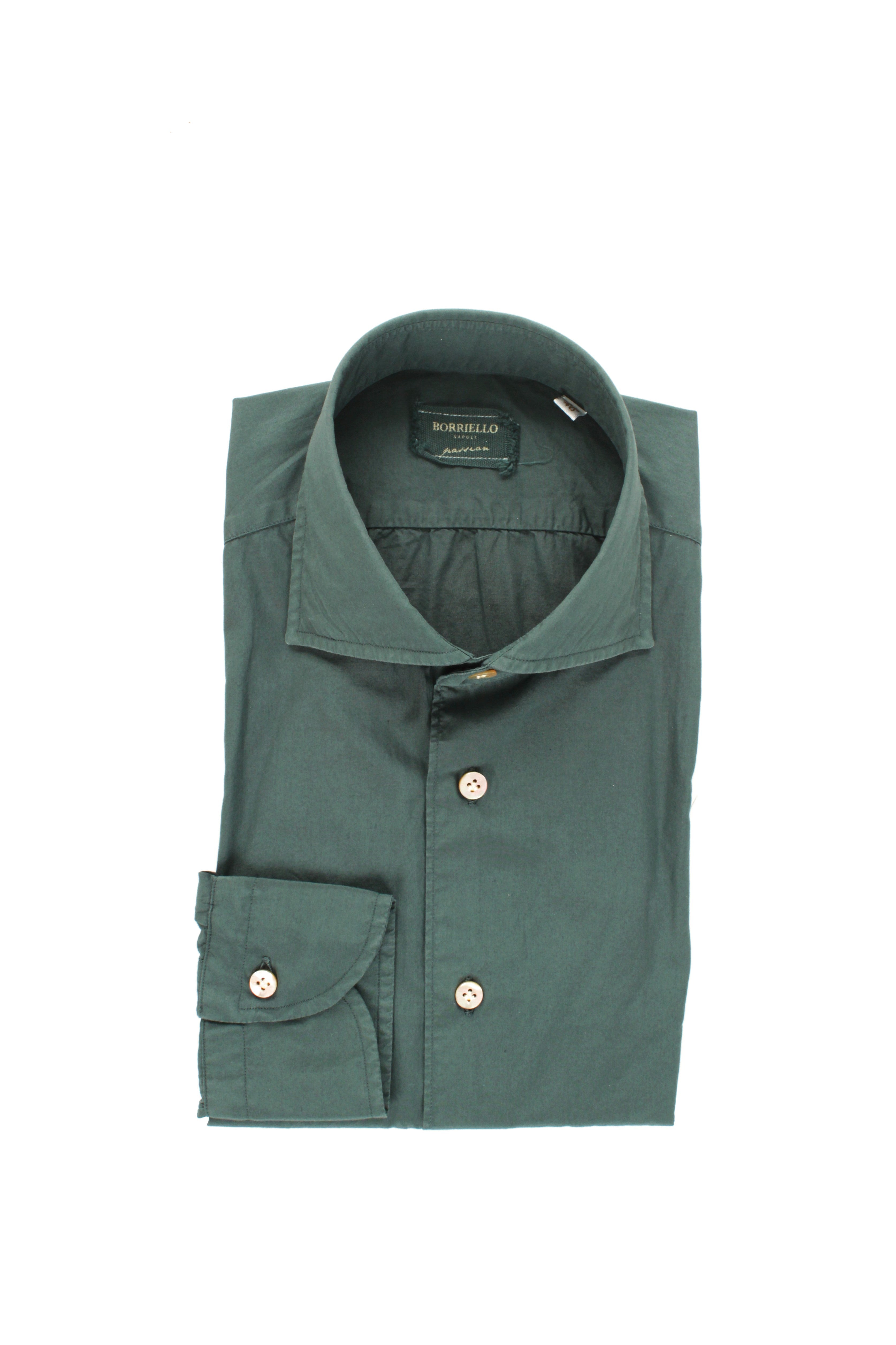 CAMICIE Verde Borriello