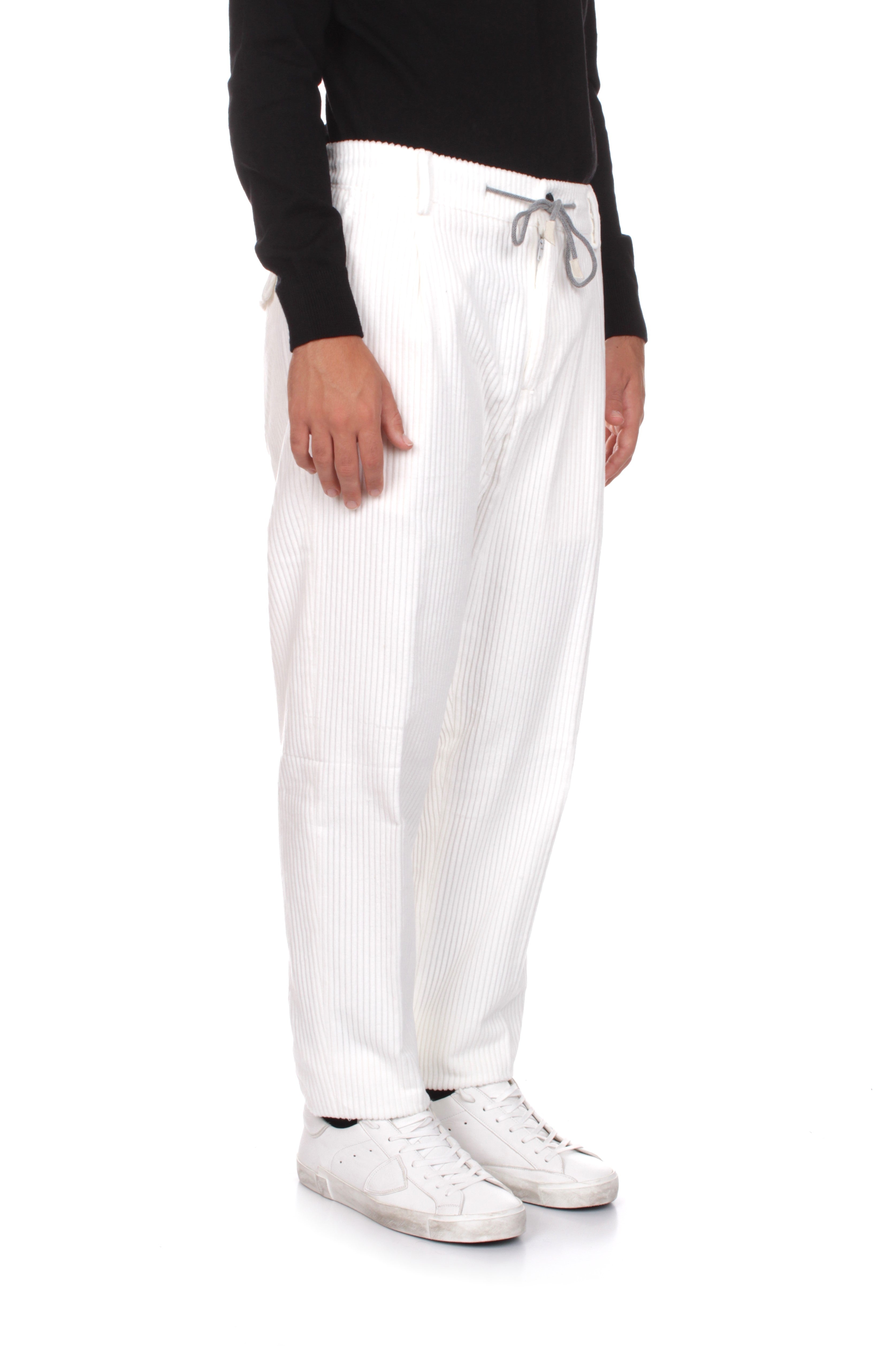 PANTALONI Bianco Eleventy