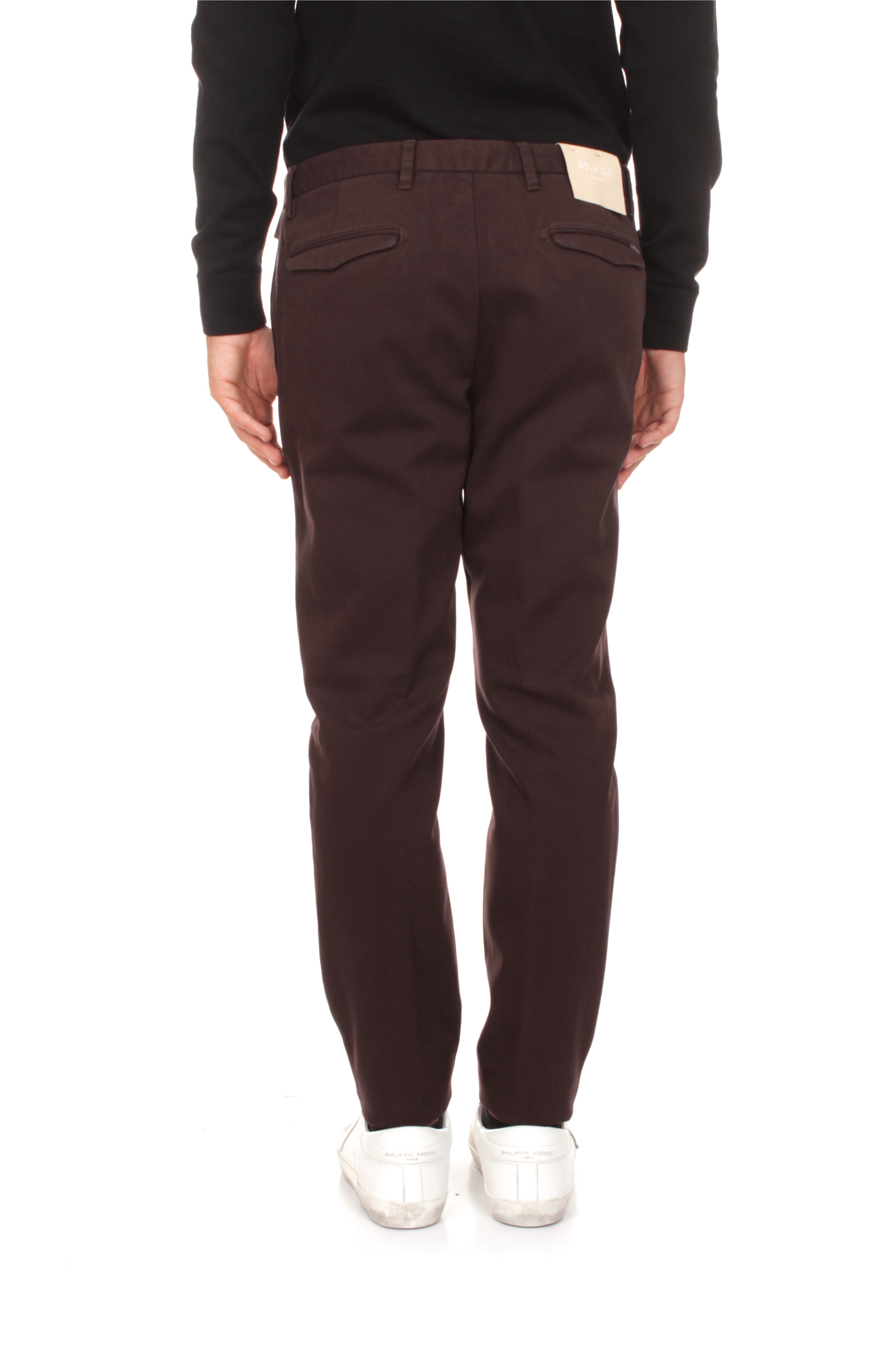 PANTALONI Marrone At.p.co