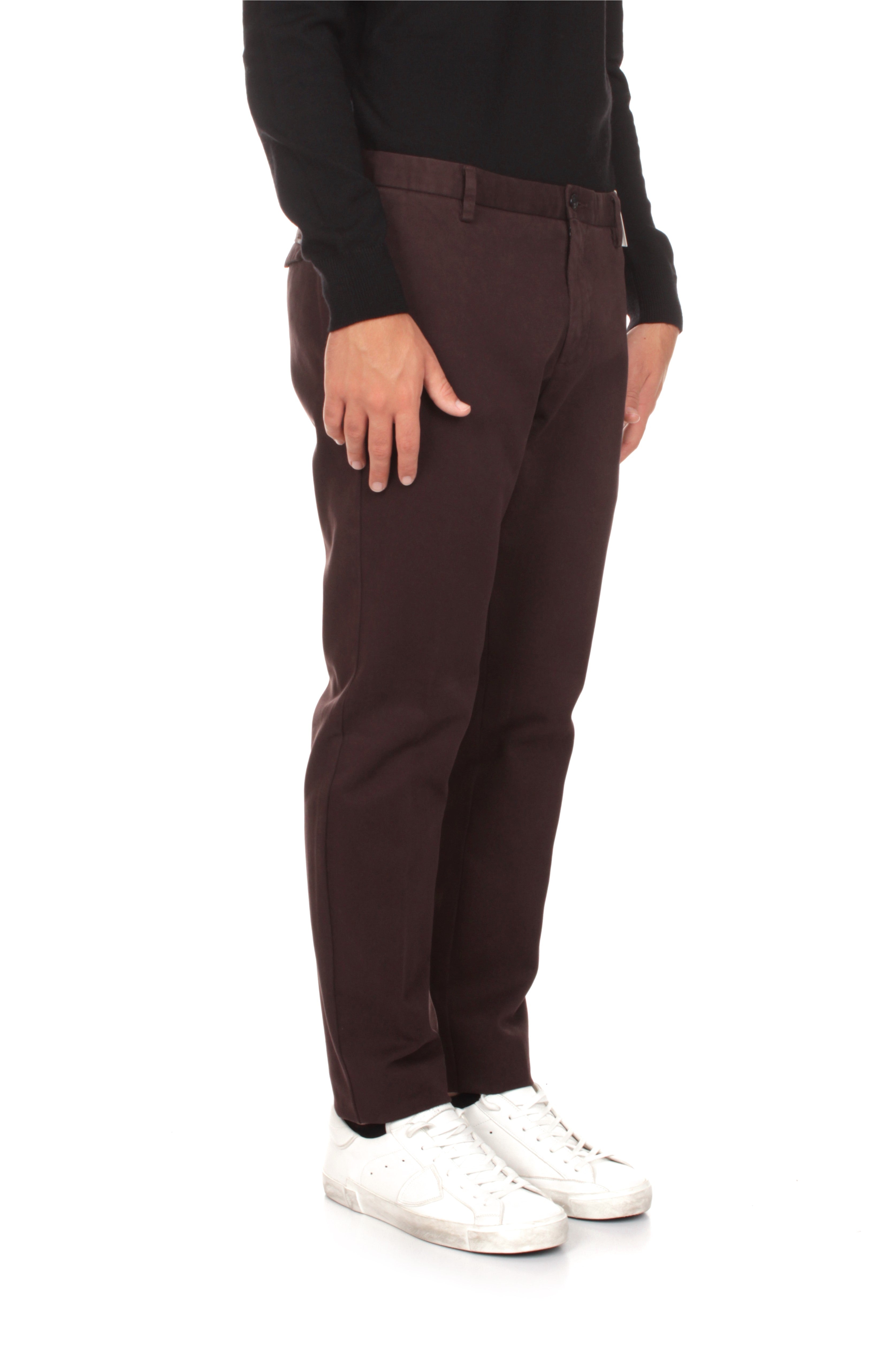 PANTALONI Marrone At.p.co