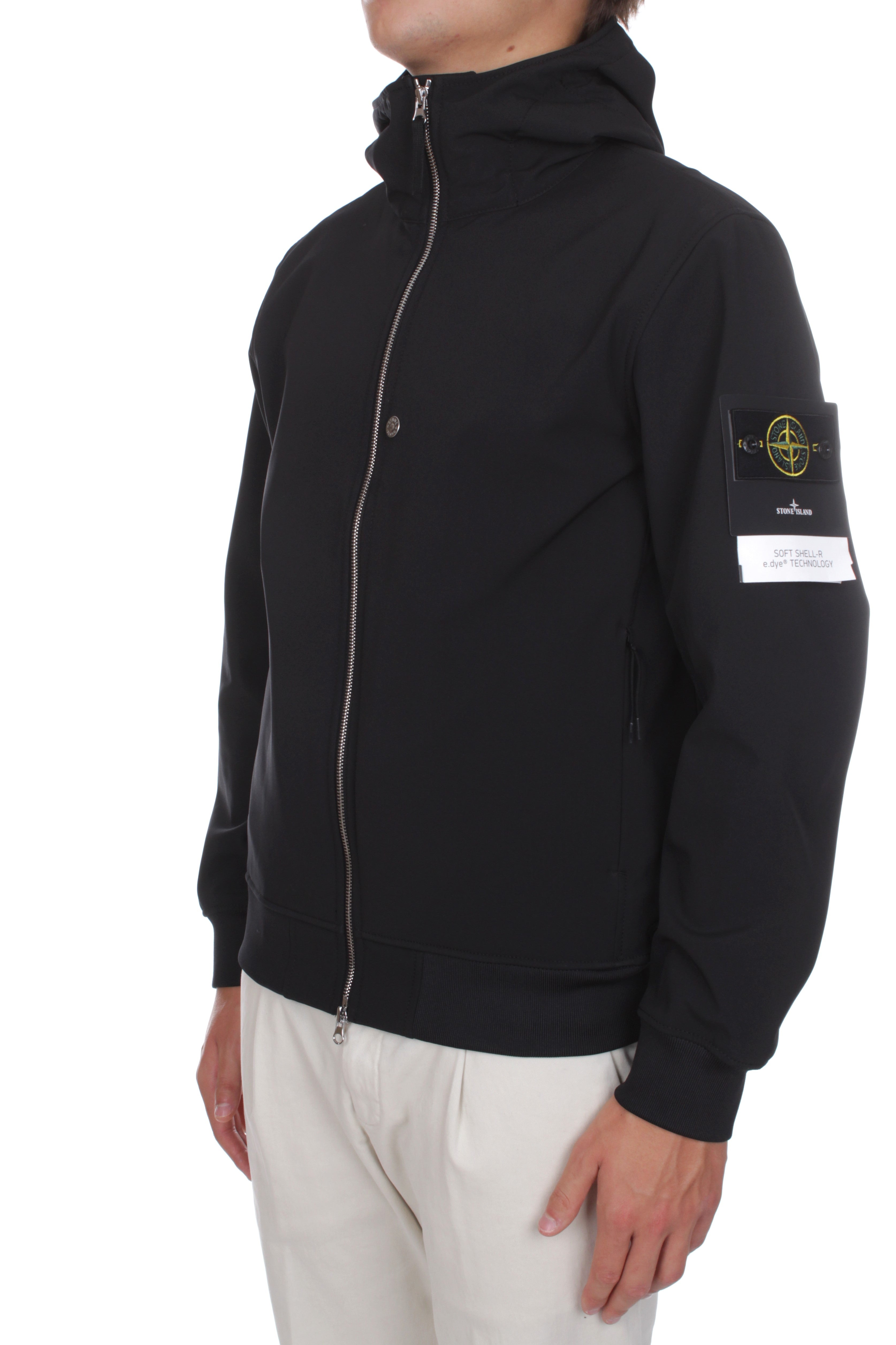 GIACCHE E GIUBBOTTI Nero Stone Island