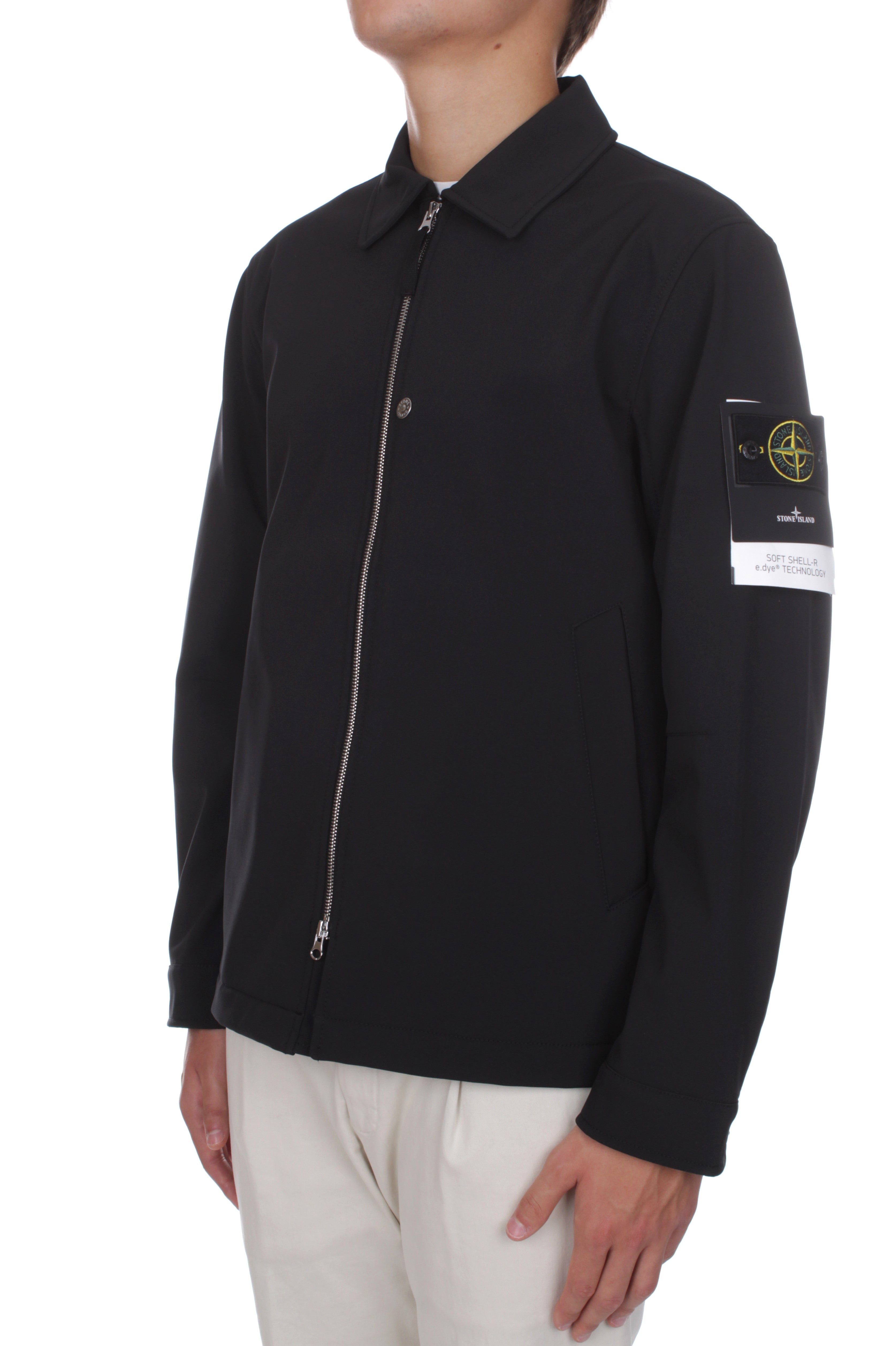 GIACCHE E GIUBBOTTI Nero Stone Island