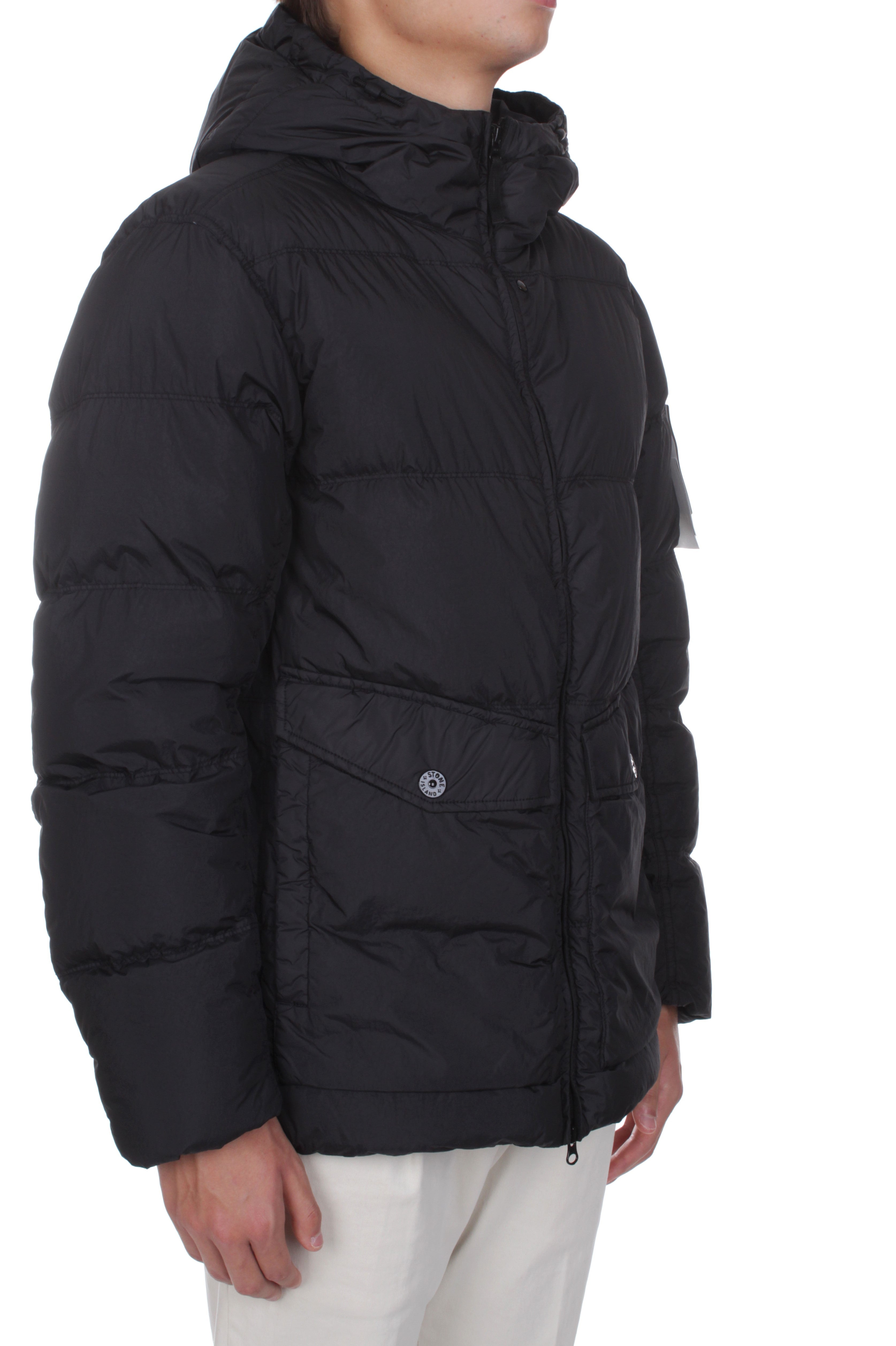 GIACCHE E GIUBBOTTI Nero Stone Island